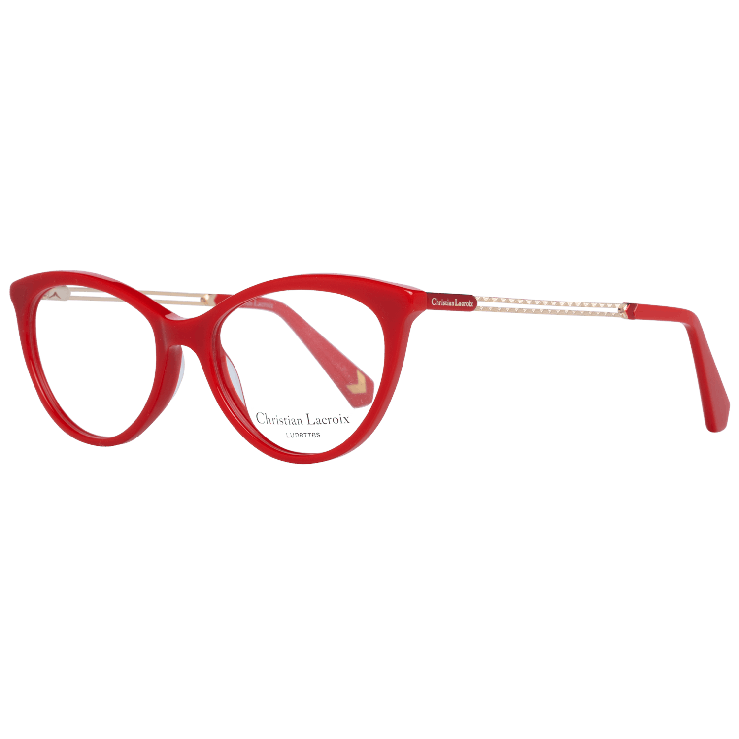 Christian Lacroix Beige Metal Glasses (Frames)