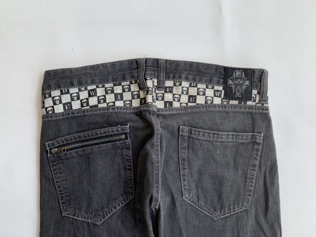 If Six Was Nine × Japanese Brand × Le Grande Bleu (L.G.B.) Y2k skullbones japanese brand Size US 34 / EU 50 - 6 Thumbnail