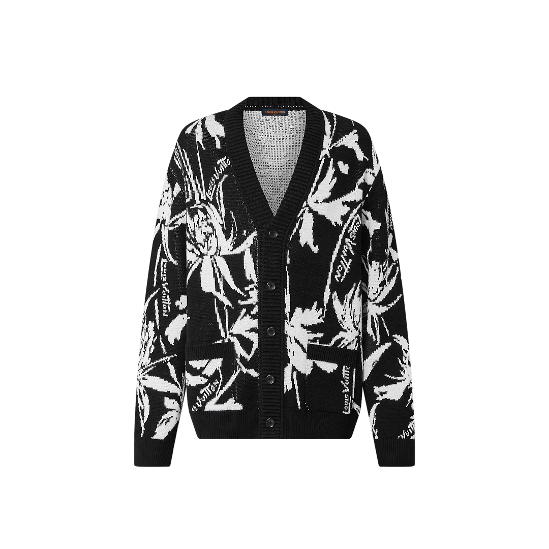 Thistle Jacquard Cardigan