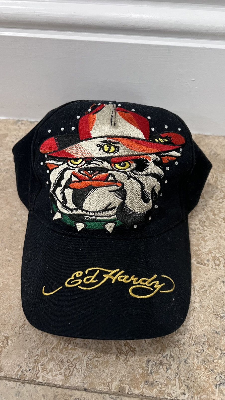 Christian Audigier Ed Hardy Dog Hat Size ONE SIZE - 1 Thumbnail