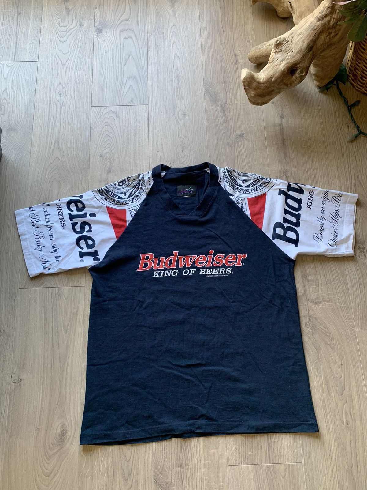 Budweiser Budweiser Vintage 2000 T Shirt Size US XL / EU 56 / 4 - 1 Thumbnail
