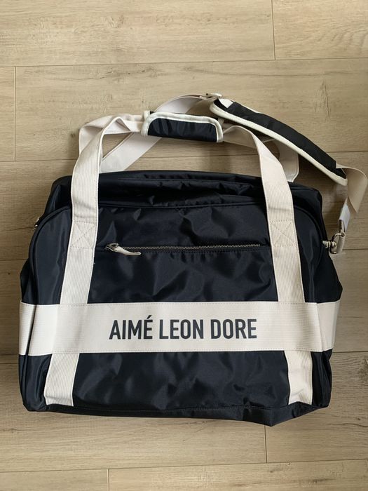 Aime Leon Dore Aime Leon Dore Nylon Duffle Bag Black | Grailed