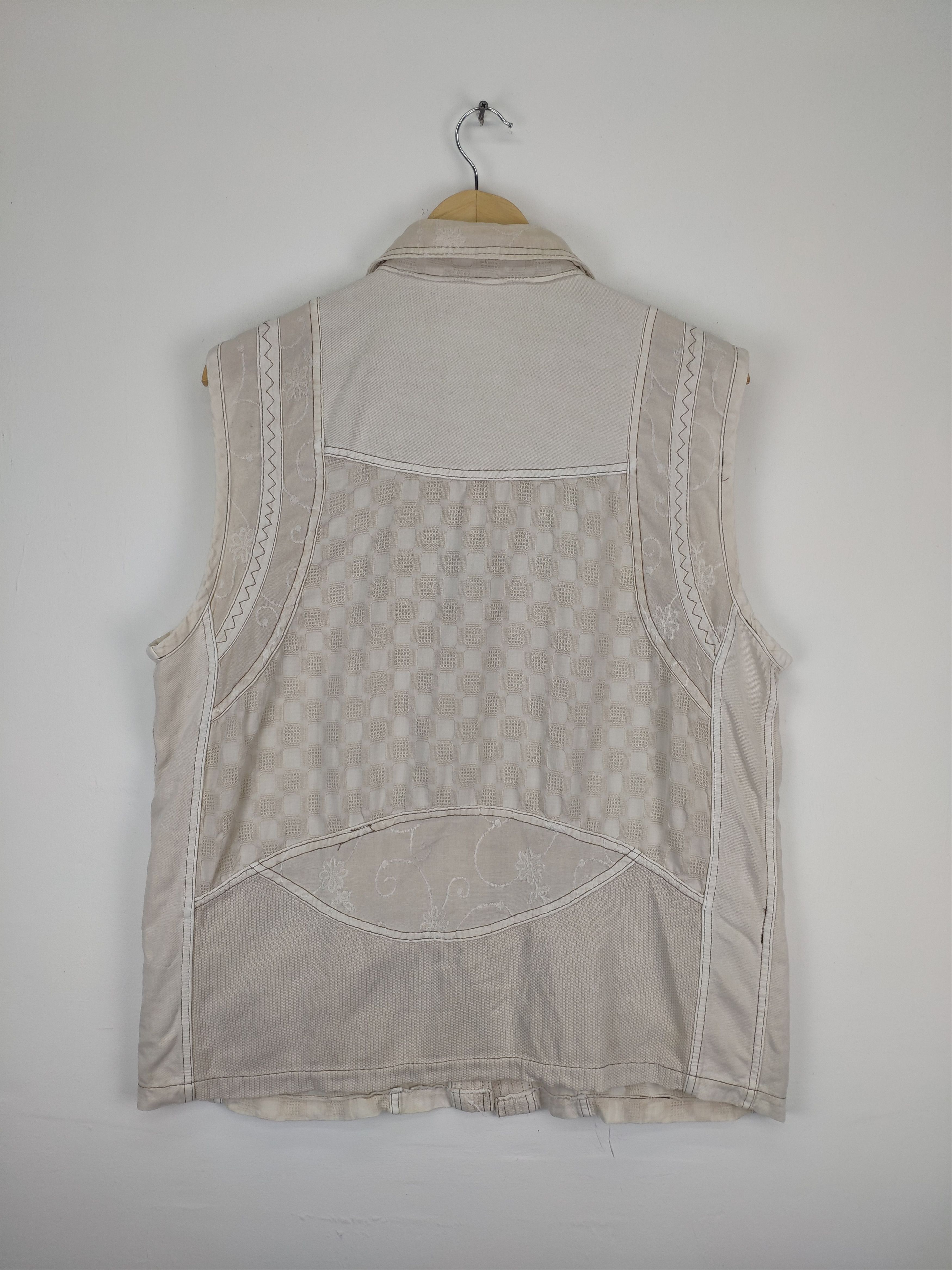 Japanese Brand Vintage Vest Kapital Style Size US M / EU 48-50 / 2 - 2 Thumbnail
