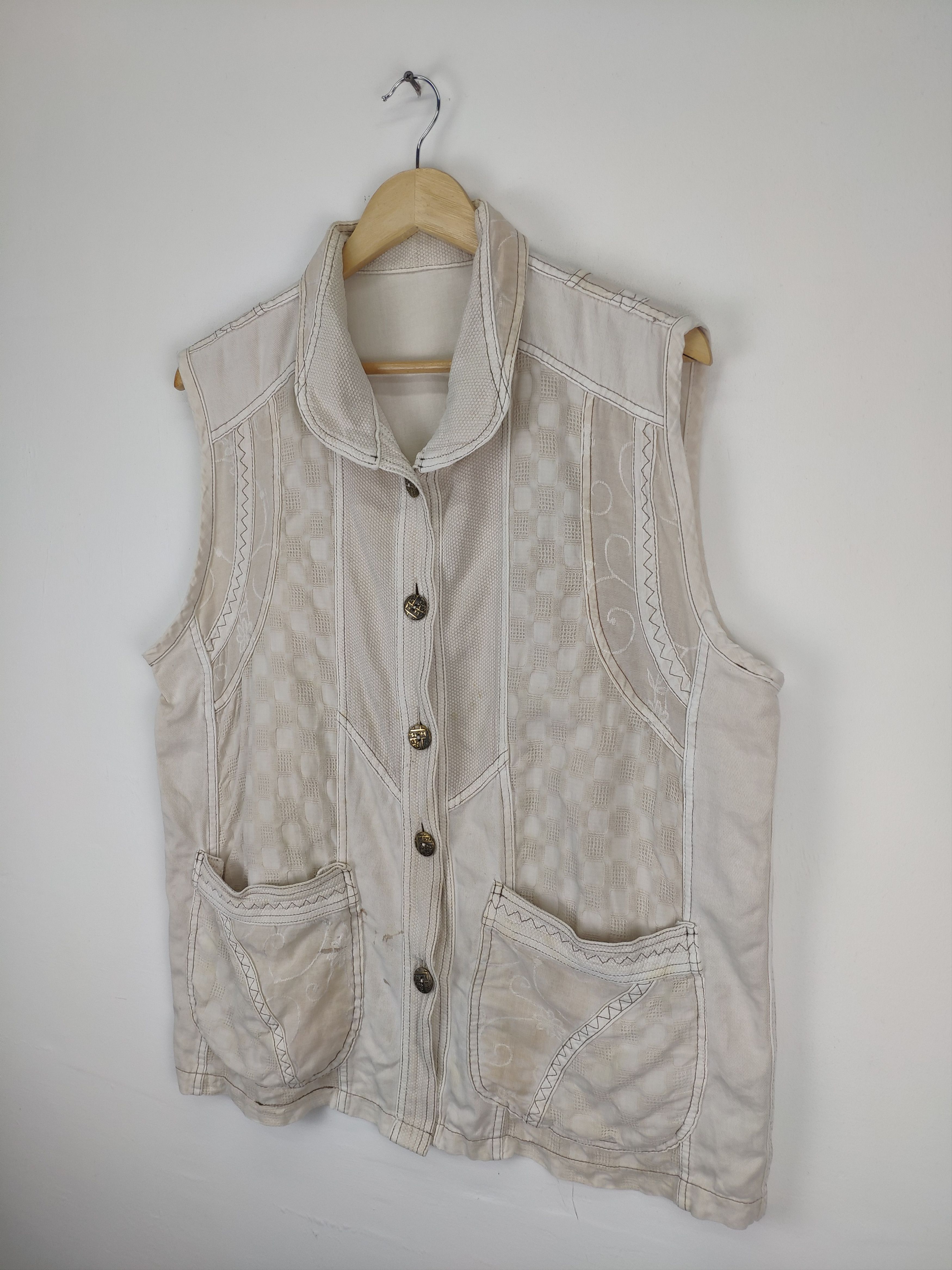 Japanese Brand Vintage Vest Kapital Style Size US M / EU 48-50 / 2 - 4 Thumbnail