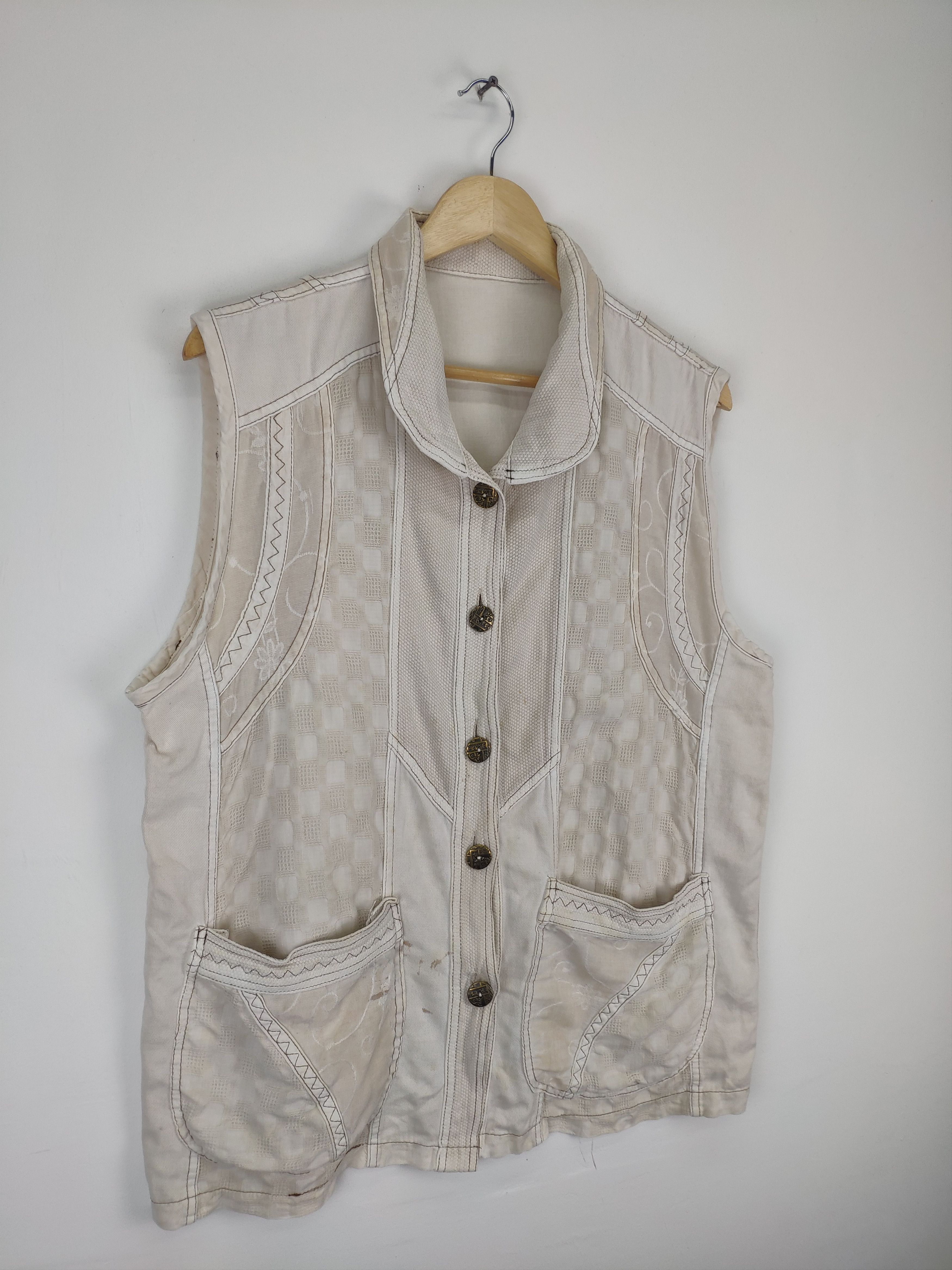Japanese Brand Vintage Vest Kapital Style Size US M / EU 48-50 / 2 - 5 Thumbnail