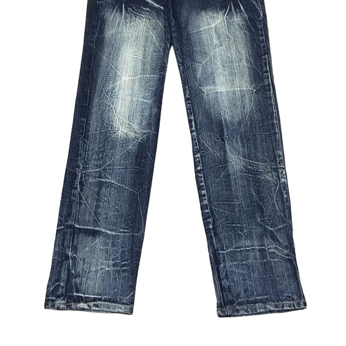 Japanese Brand Rare Vintage Japanese Brand Buffalo Double Waist Jeans 2000s Size US 31 - 5 Thumbnail