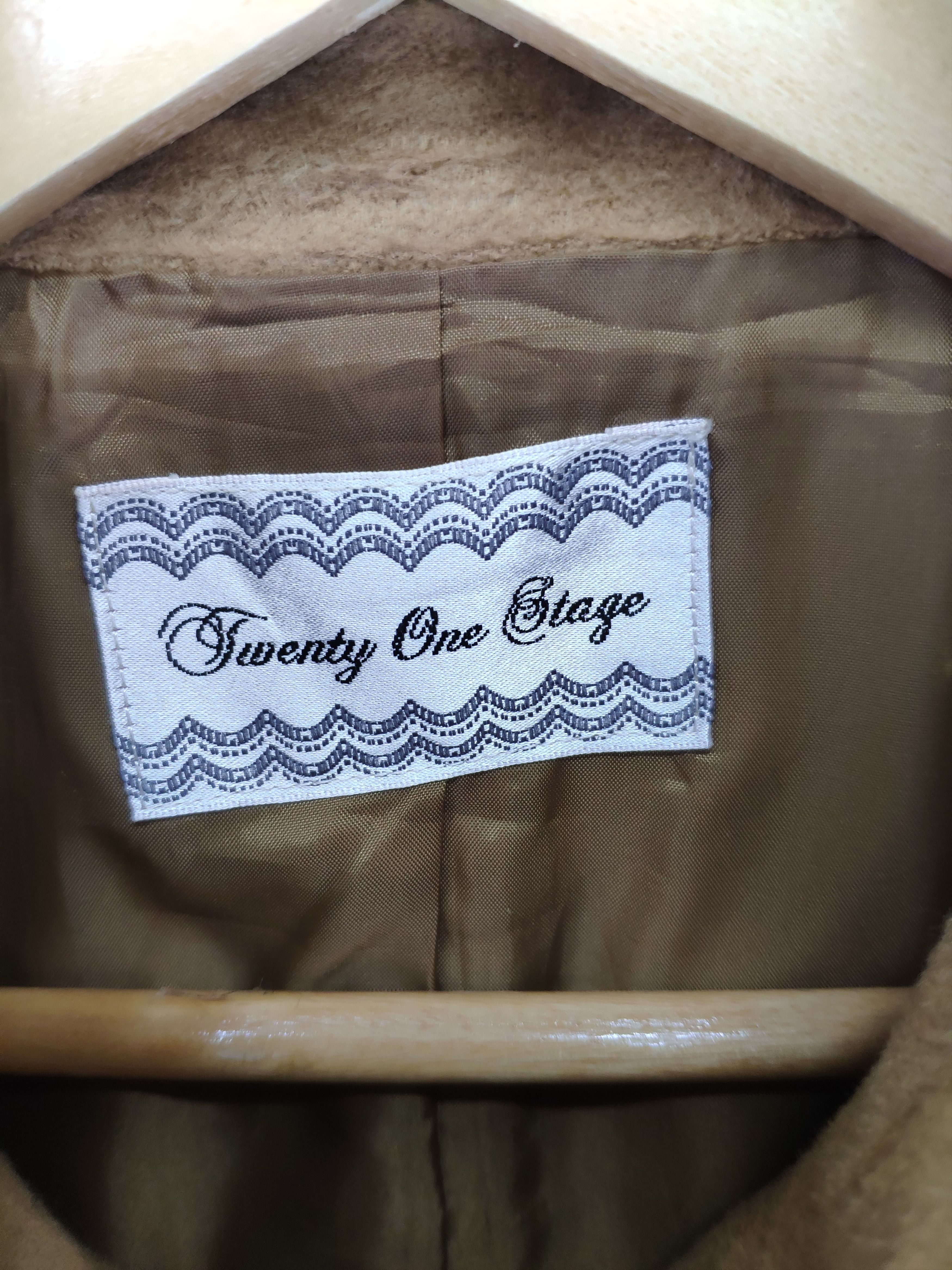 Designer × Japanese Brand × Vintage Vintage Fleece Long Coat Jacket Size M / US 6-8 / IT 42-44 - 3 Thumbnail