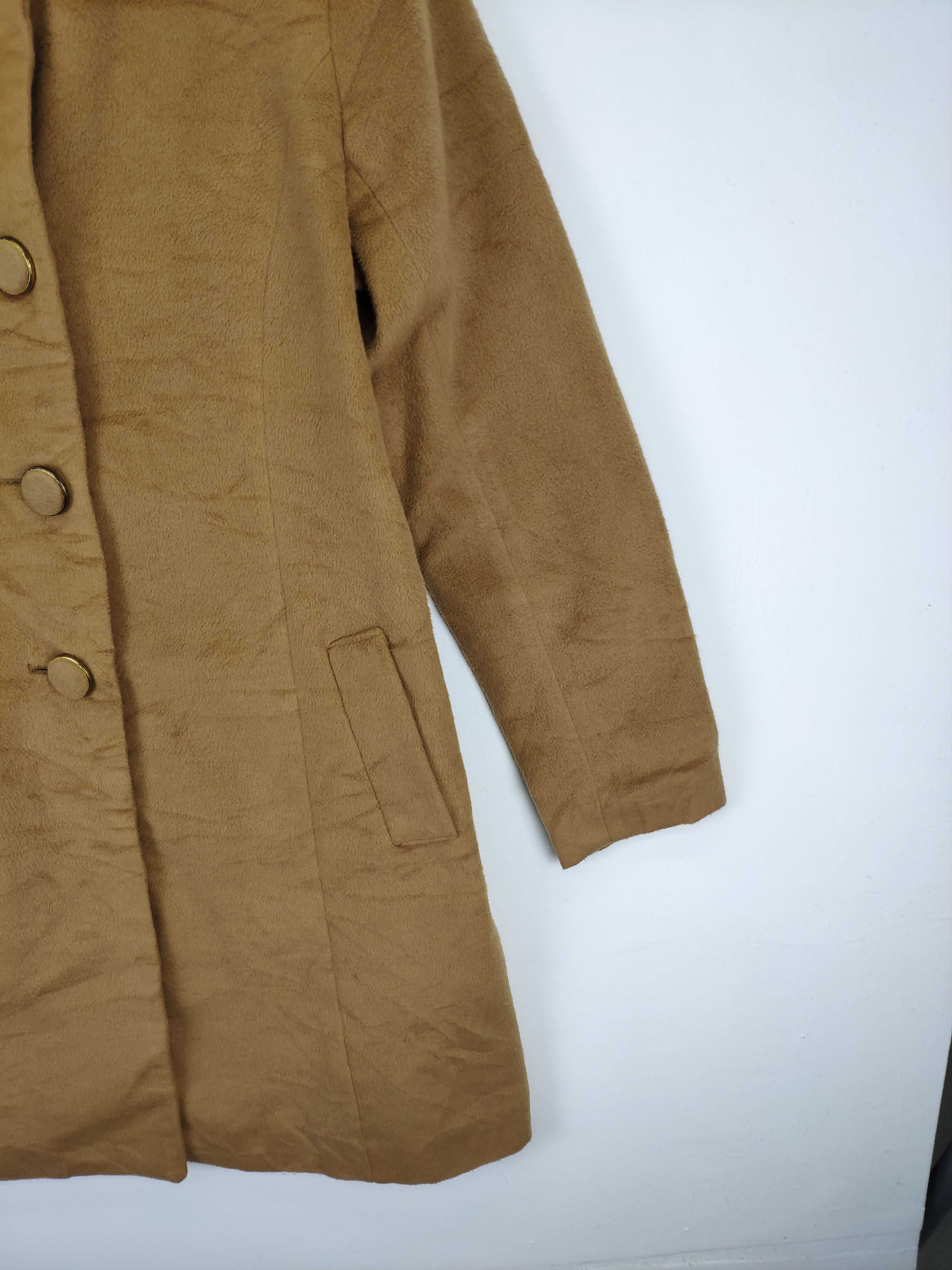Designer × Japanese Brand × Vintage Vintage Fleece Long Coat Jacket Size M / US 6-8 / IT 42-44 - 8 Thumbnail