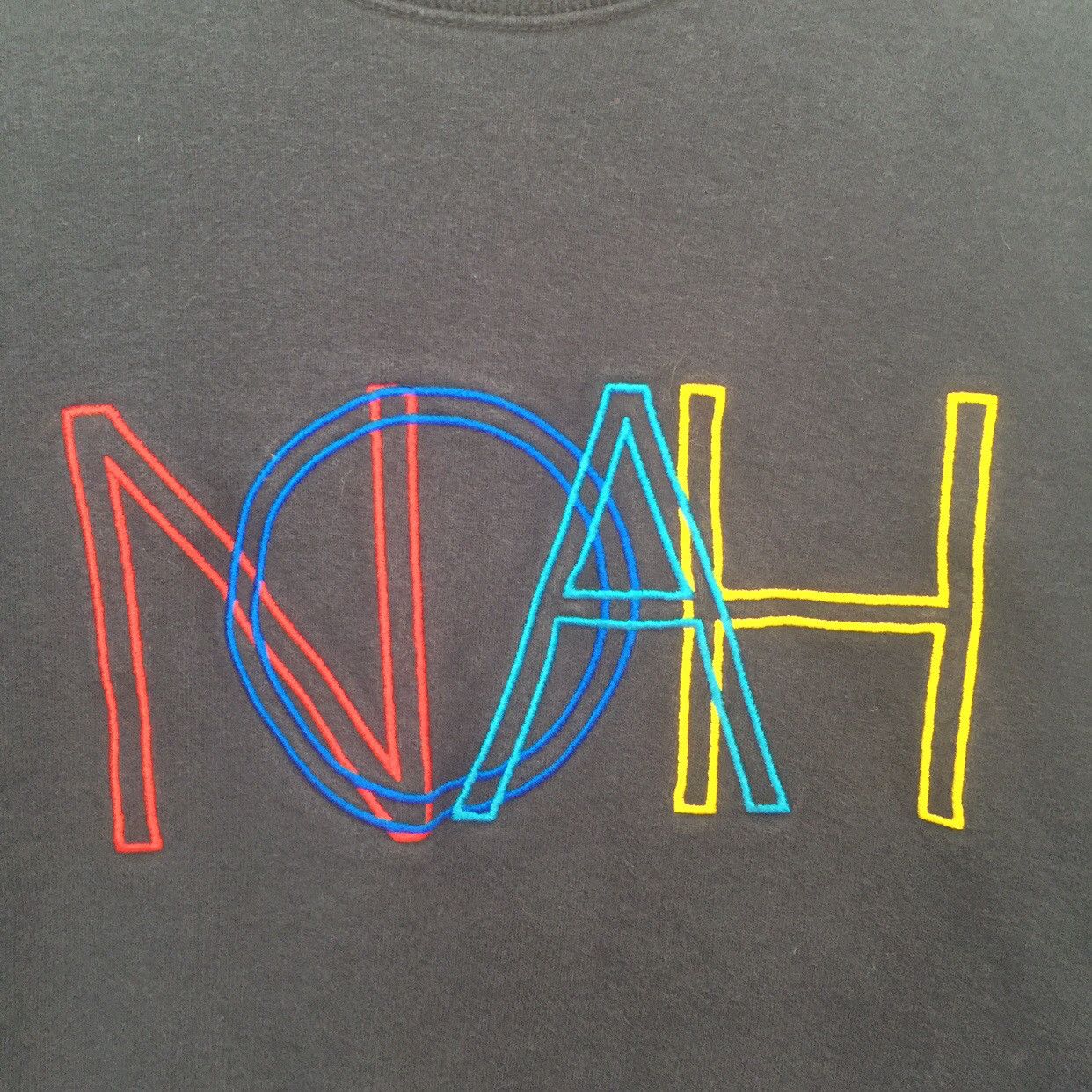 Noah Noah Circle Logo Crewneck Size US L / EU 52-54 / 3 - 3 Thumbnail