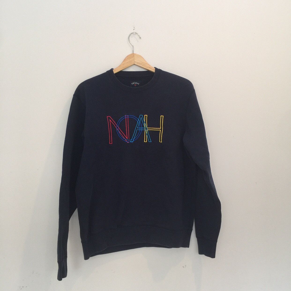 Noah Noah Circle Logo Crewneck Size US L / EU 52-54 / 3 - 1 Thumbnail