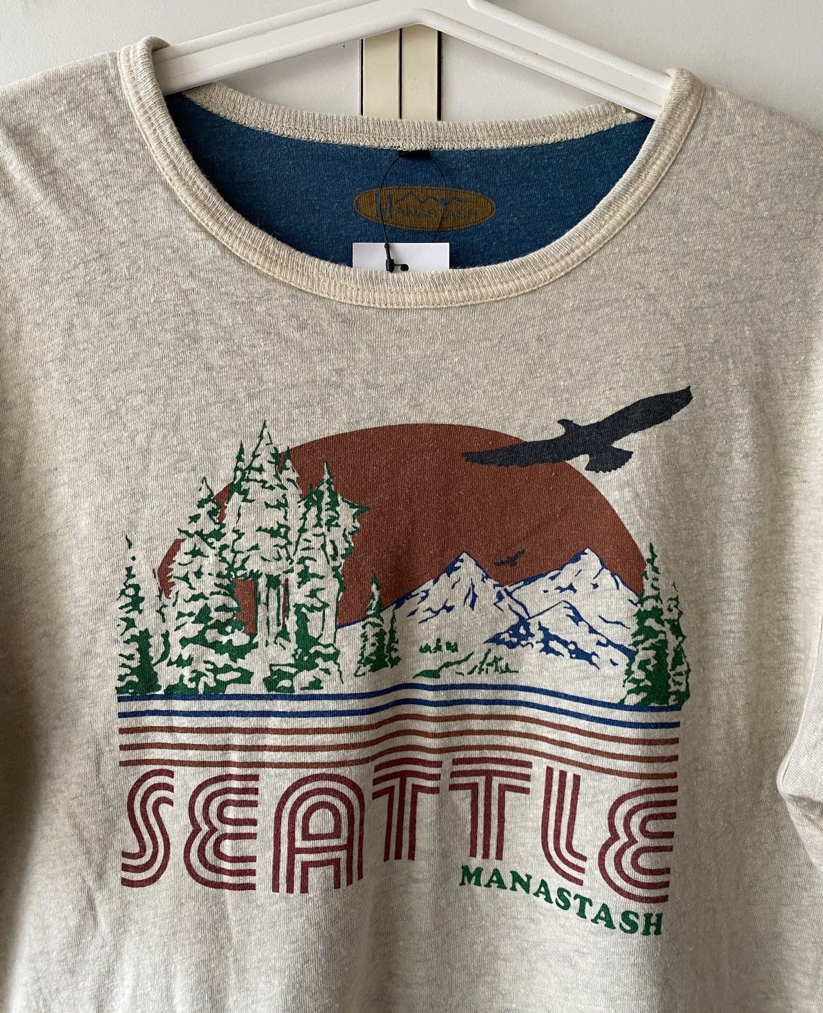 Manastash MANASTASH SEATTLE PRINT T SHIRT Size US M / EU 48-50 / 2 - 2 Thumbnail