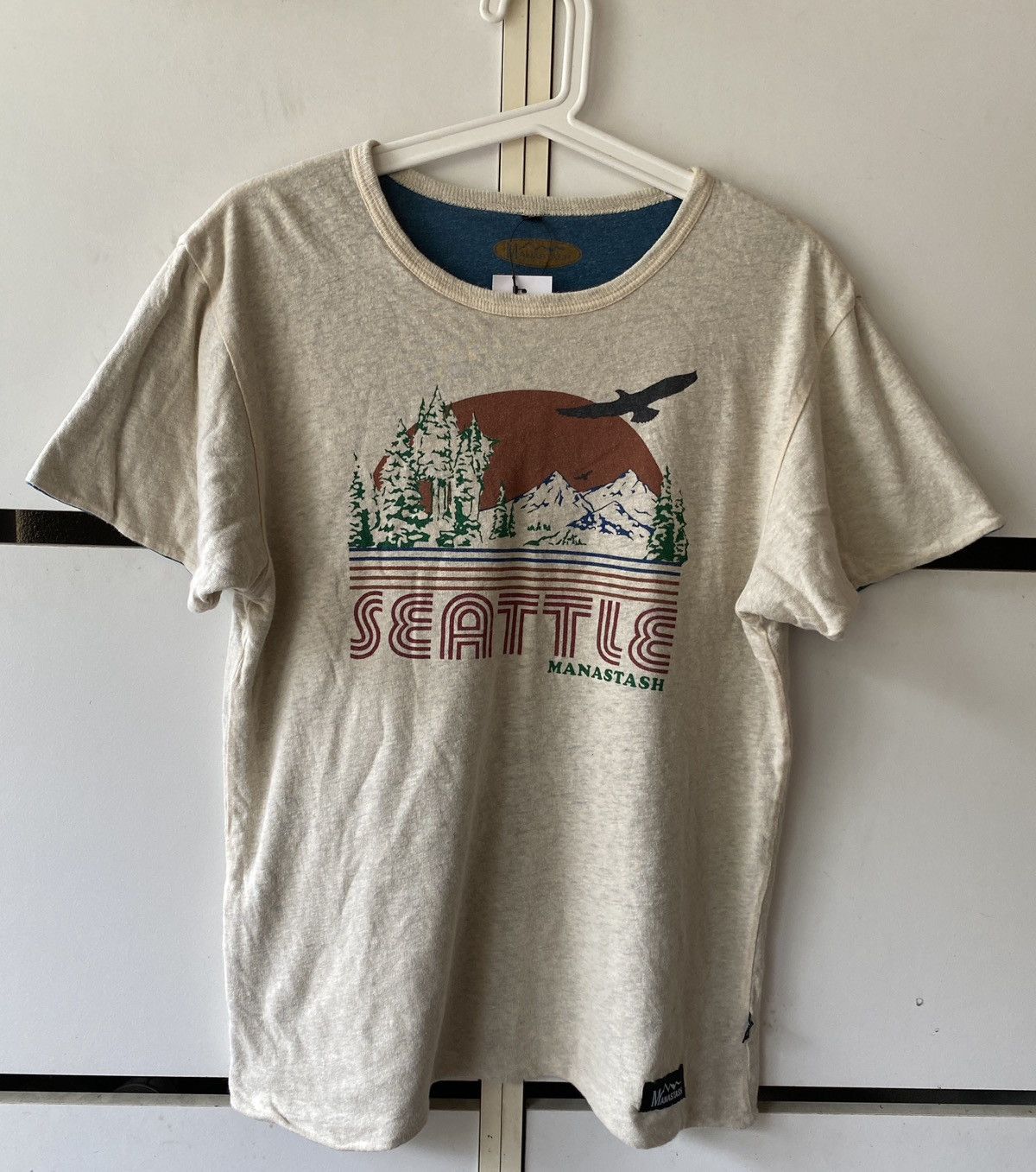 Manastash MANASTASH SEATTLE PRINT T SHIRT Size US M / EU 48-50 / 2 - 1 Thumbnail
