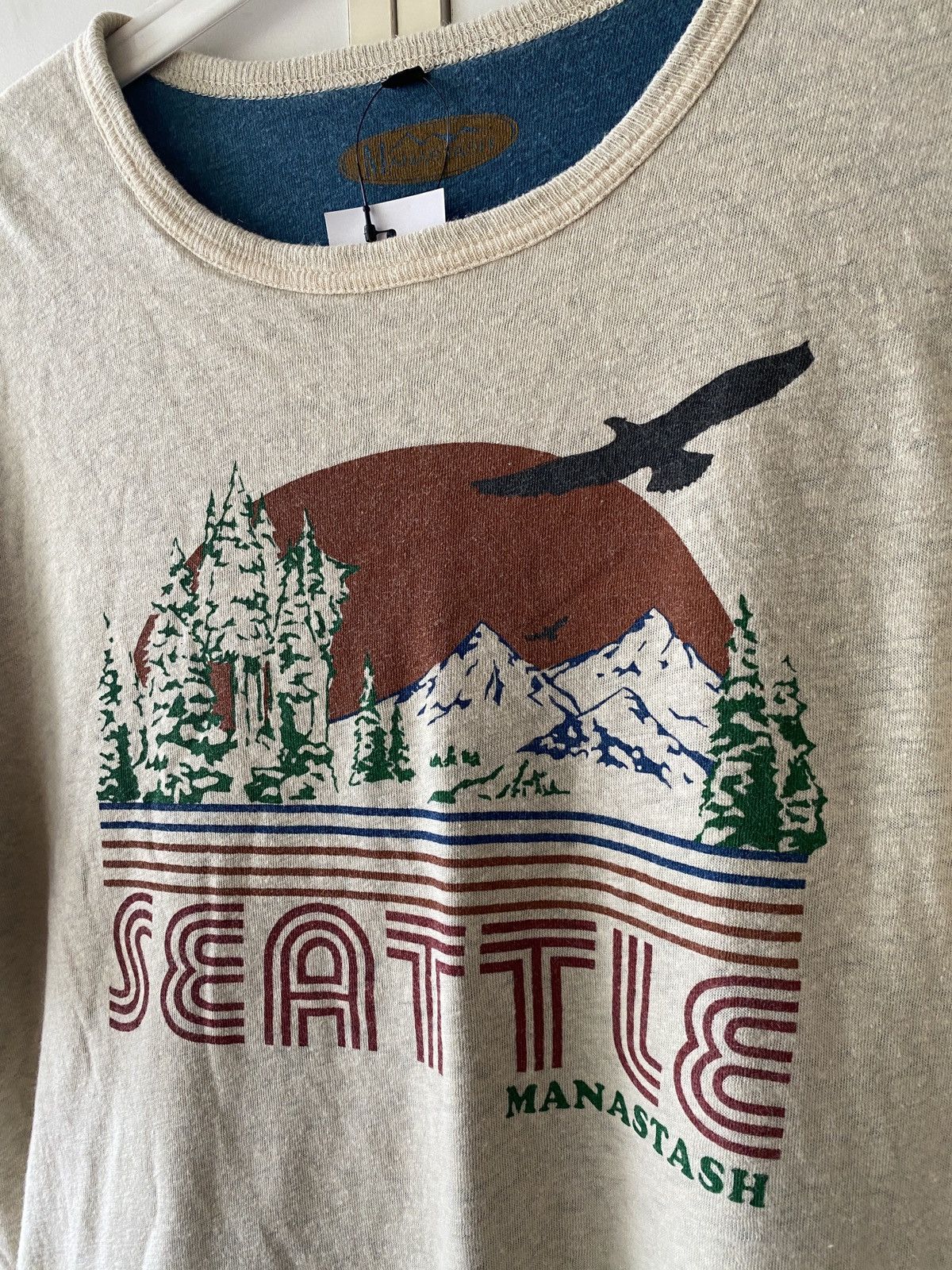 Manastash MANASTASH SEATTLE PRINT T SHIRT Size US M / EU 48-50 / 2 - 3 Thumbnail