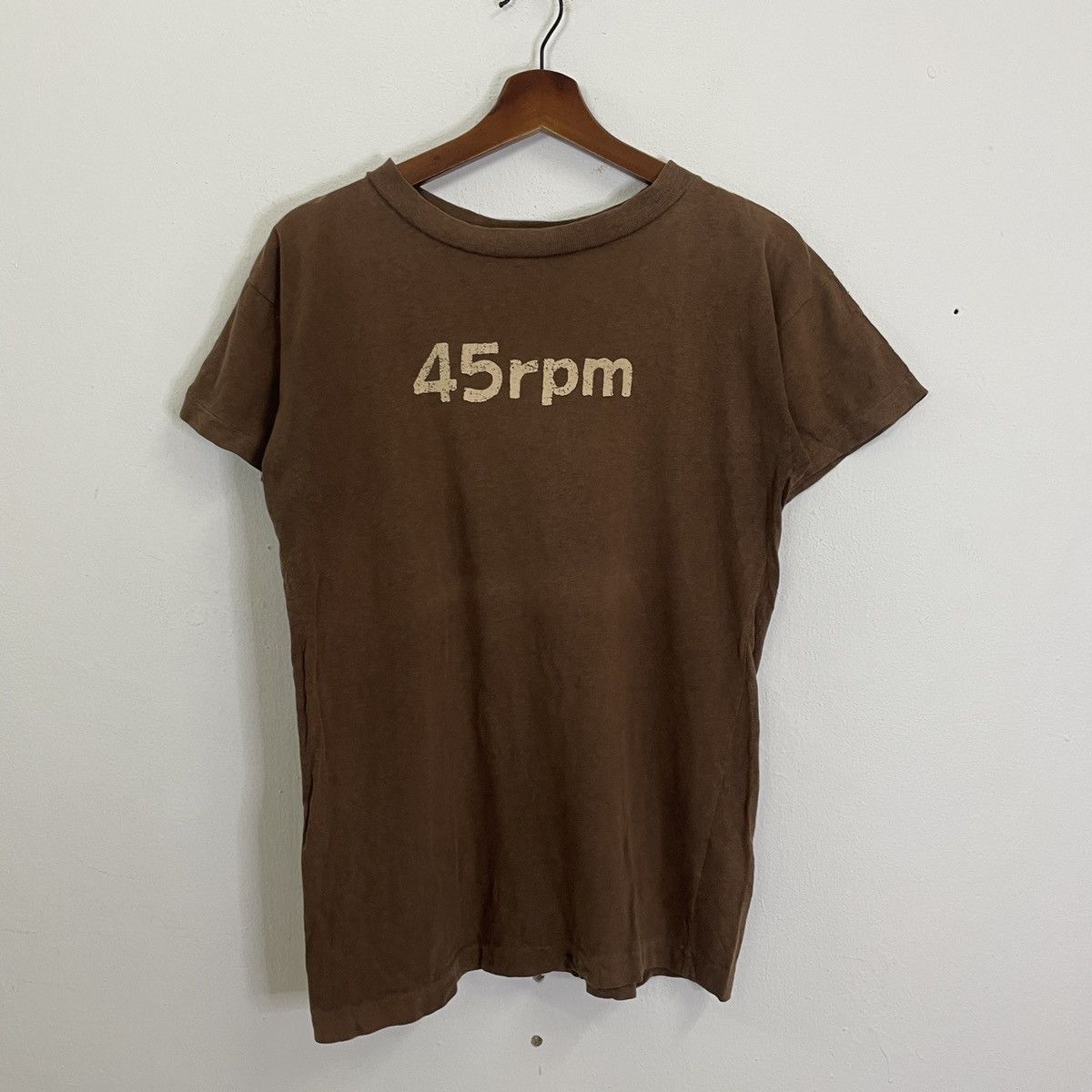 45rpm Vintage 45rpm Big Logo Short Sleeve Tee Size US S / EU 44-46 / 1 - 1 Thumbnail