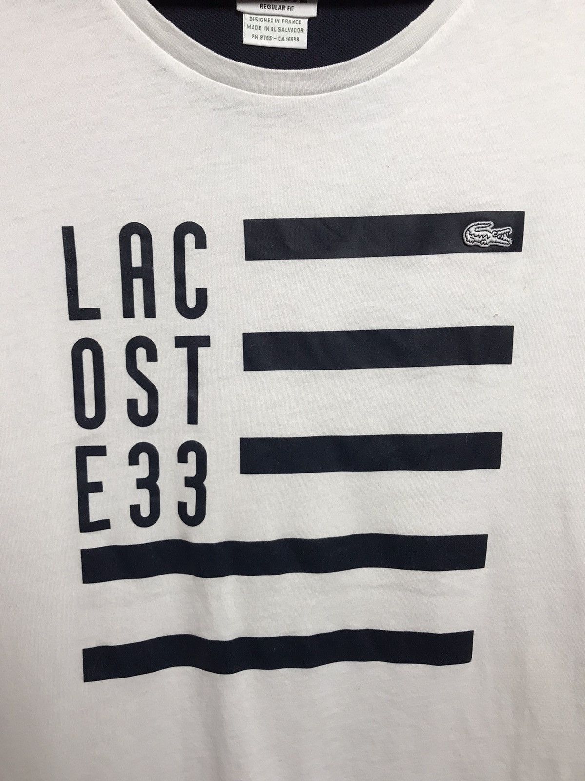 Lacoste Lacoste luxury streetwear tee Size US M / EU 48-50 / 2 - 3 Thumbnail
