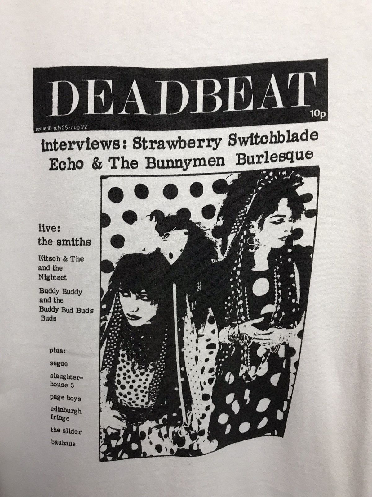 Band Tees Deadbeat band streetwear vintage tee Size US L / EU 52-54 / 3 - 3 Thumbnail