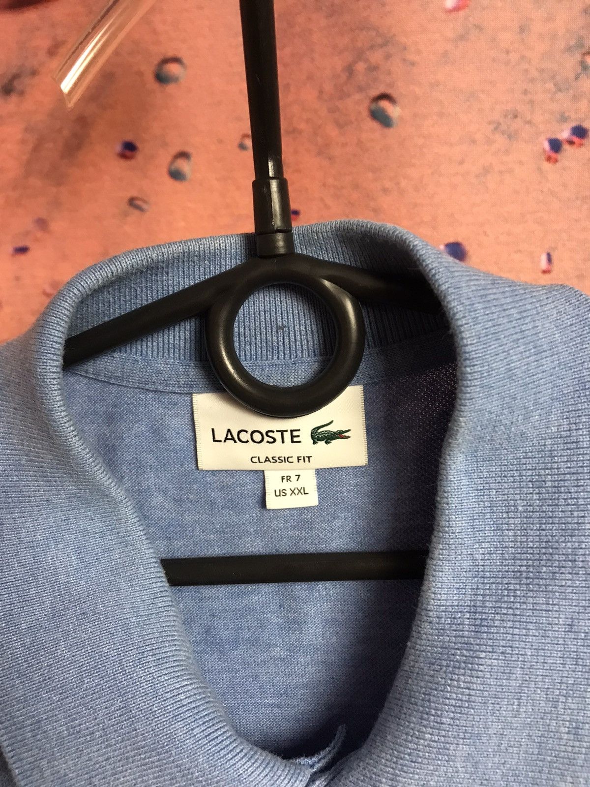 Lacoste Lacoste luxury streetwear polo tee Size US XL / EU 56 / 4 - 4 Thumbnail