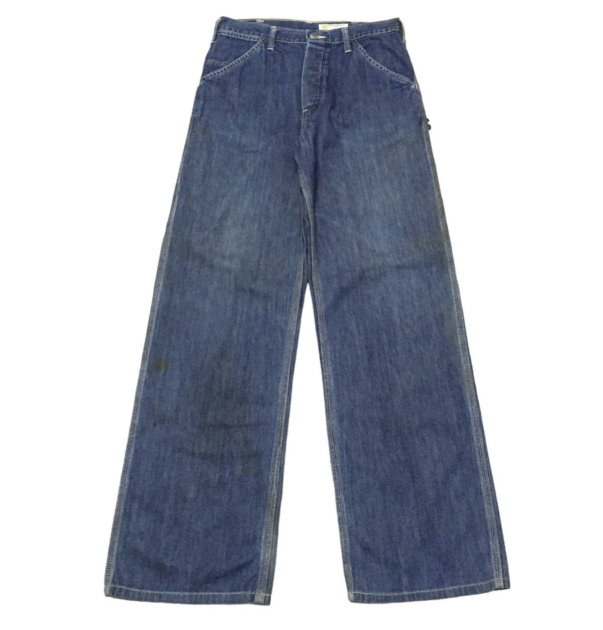 45rpm × If Six Was Nine × Le Grande Bleu (L.G.B.) Vintage Japanese Brand 45rpm Carpenter Baggy Jeans 1990s Size US 31 - 1 Thumbnail