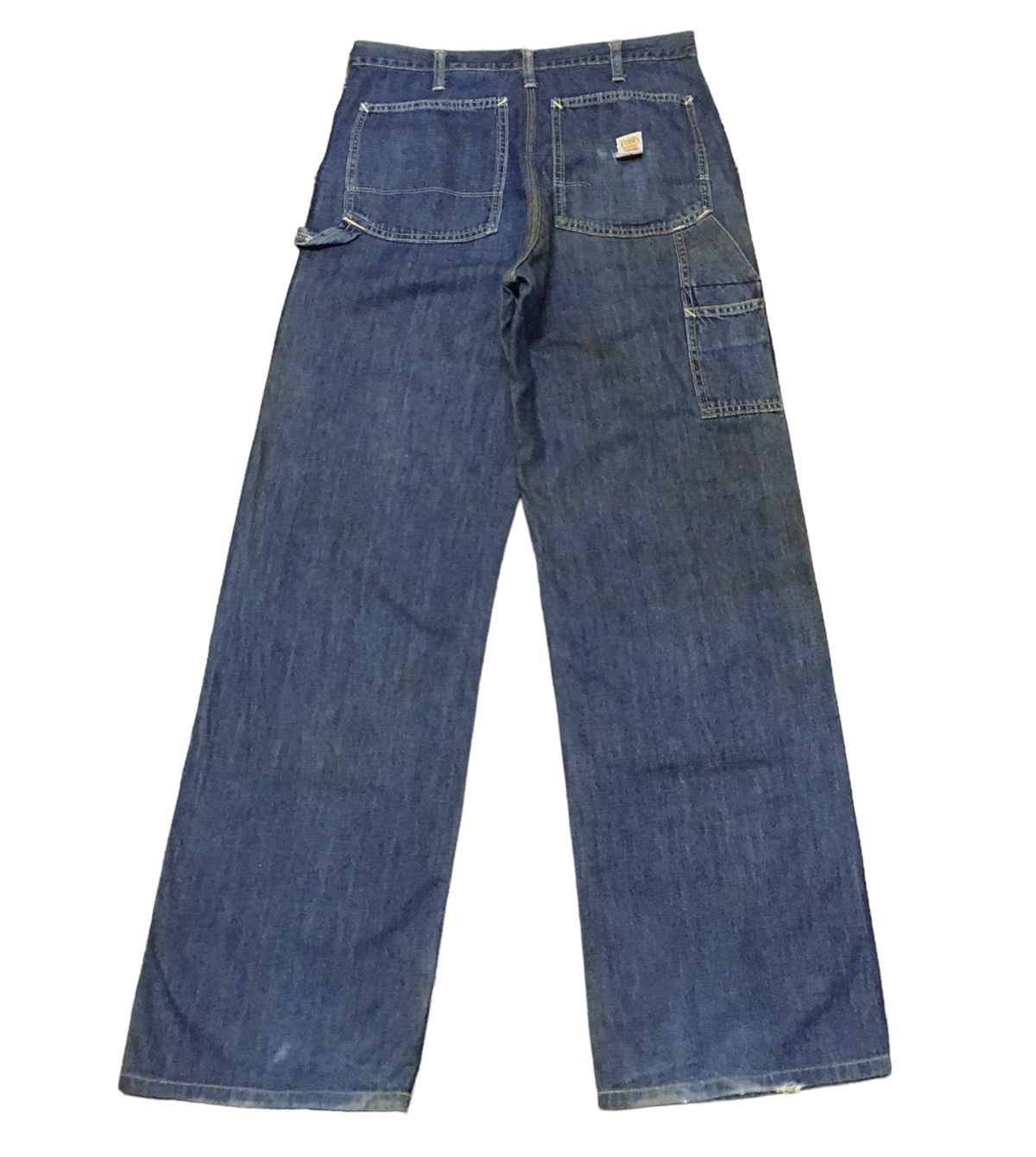 45rpm × If Six Was Nine × Le Grande Bleu (L.G.B.) Vintage Japanese Brand 45rpm Carpenter Baggy Jeans 1990s Size US 31 - 2 Thumbnail