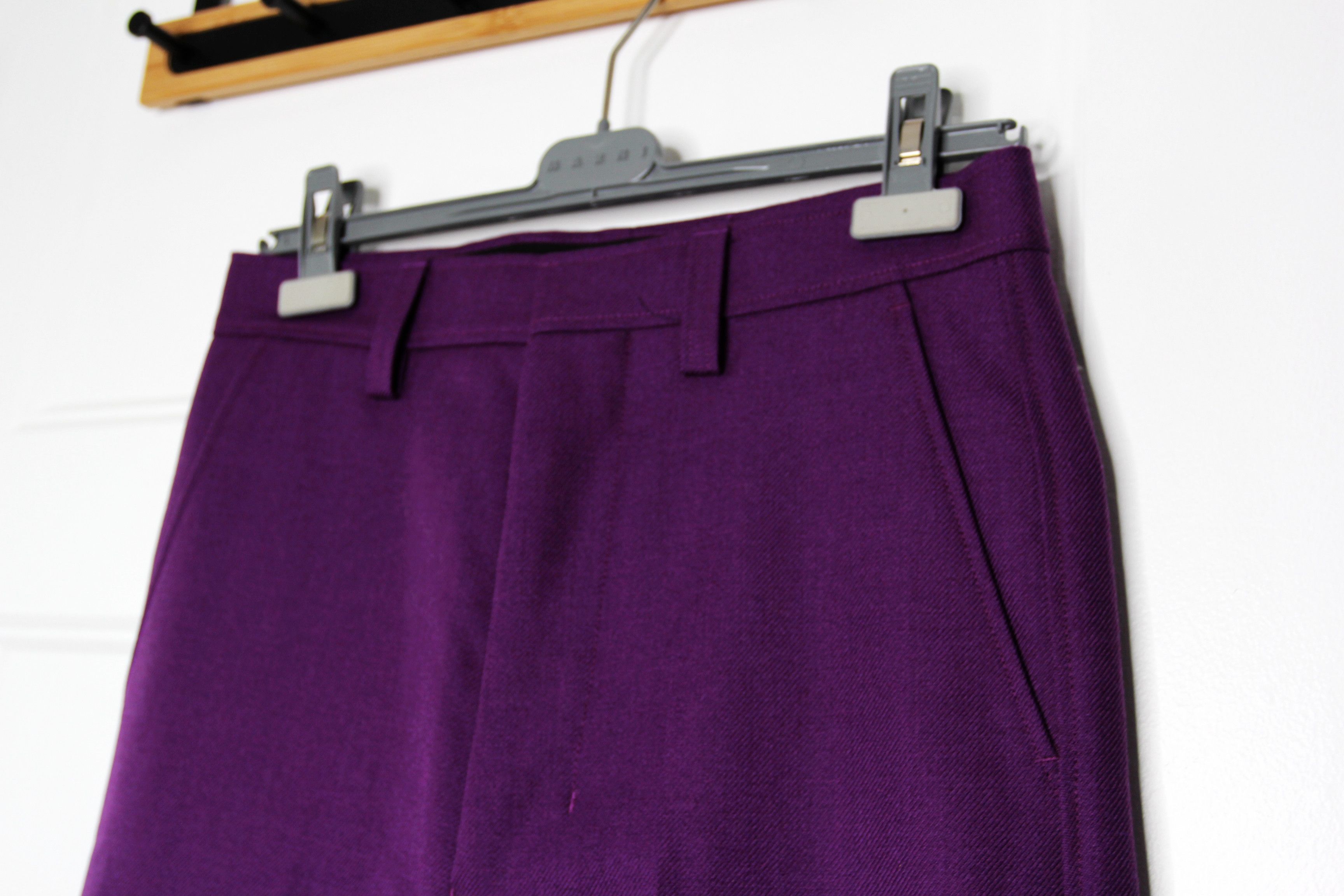 AMI BNWT AW22 AMI WIDE-LEG TAILORED PANTS 28 Size US 28 / EU 44 - 4 Thumbnail