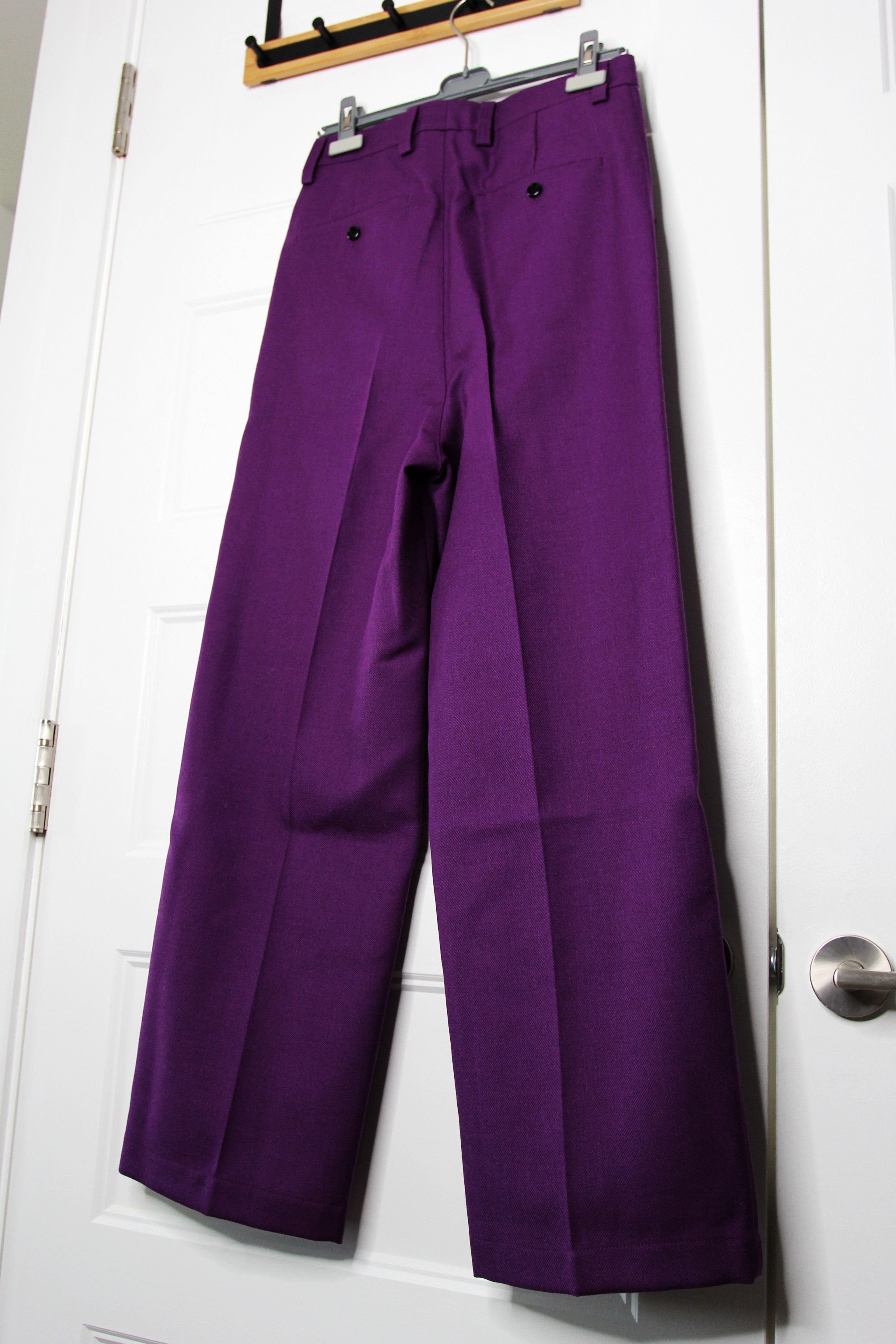 AMI BNWT AW22 AMI WIDE-LEG TAILORED PANTS 28 Size US 28 / EU 44 - 7 Thumbnail