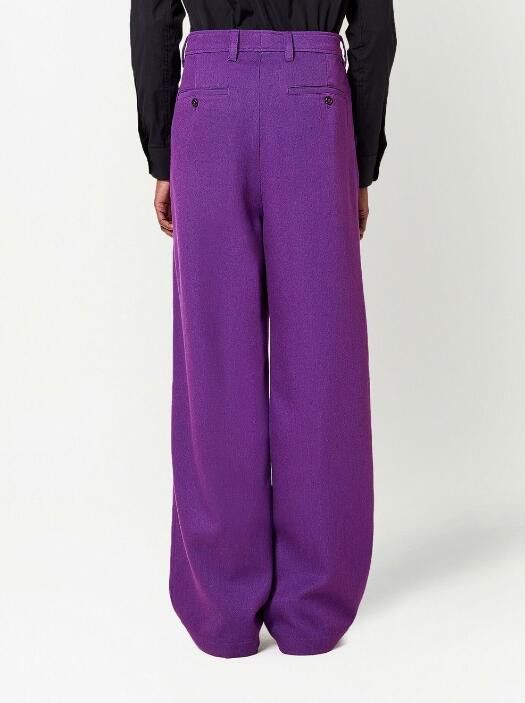AMI BNWT AW22 AMI WIDE-LEG TAILORED PANTS 34 Size US 34 / EU 50 - 13 Thumbnail