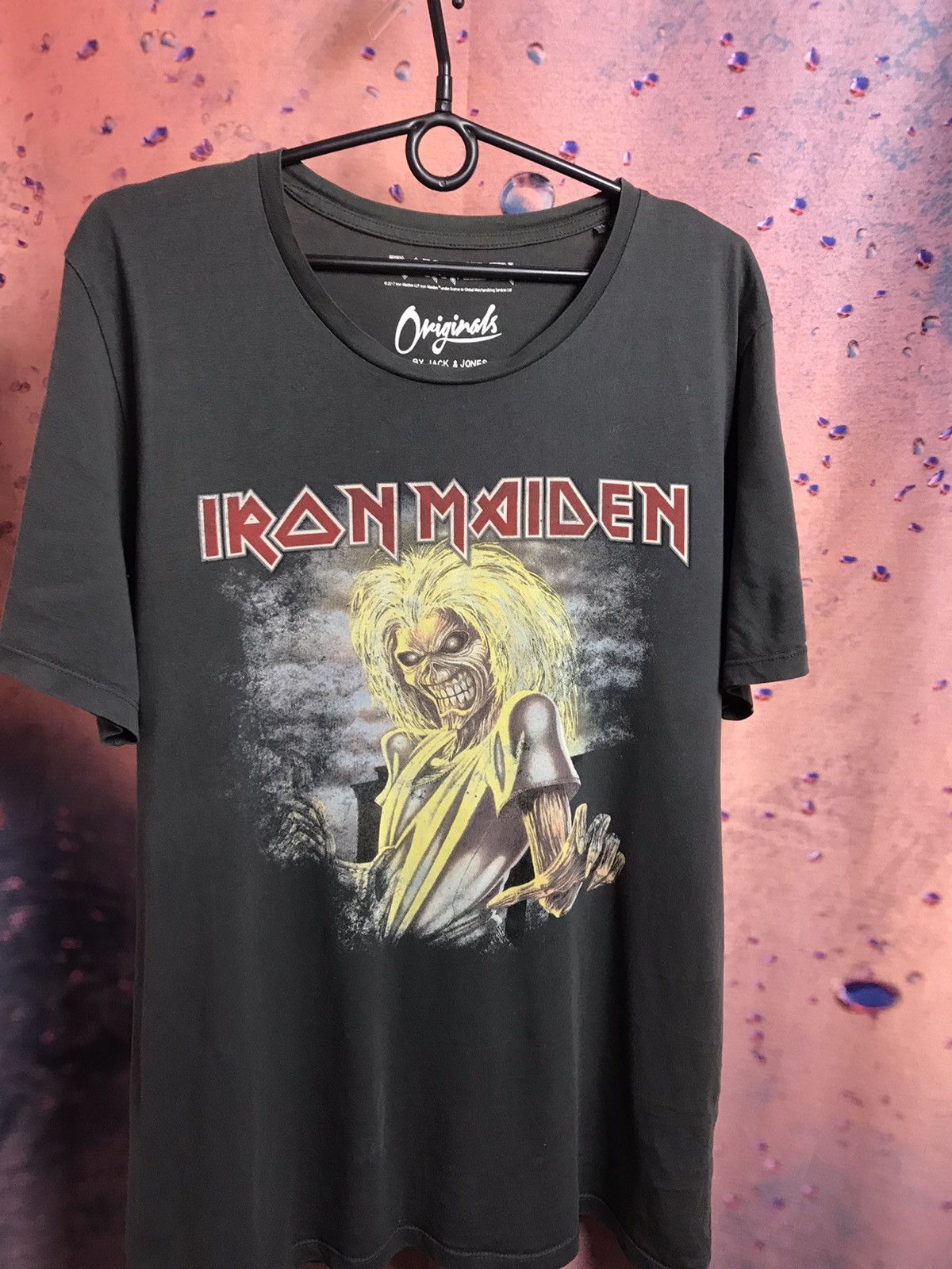 Band Tees Vintage Iron Maiden band rock tee Size US L / EU 52-54 / 3 - 2 Thumbnail