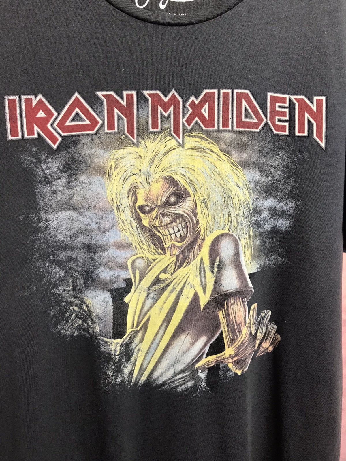 Band Tees Vintage Iron Maiden band rock tee Size US L / EU 52-54 / 3 - 3 Thumbnail