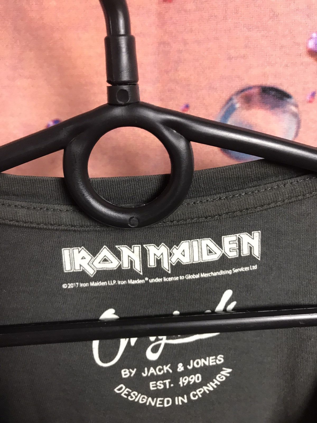 Band Tees Vintage Iron Maiden band rock tee Size US L / EU 52-54 / 3 - 4 Thumbnail