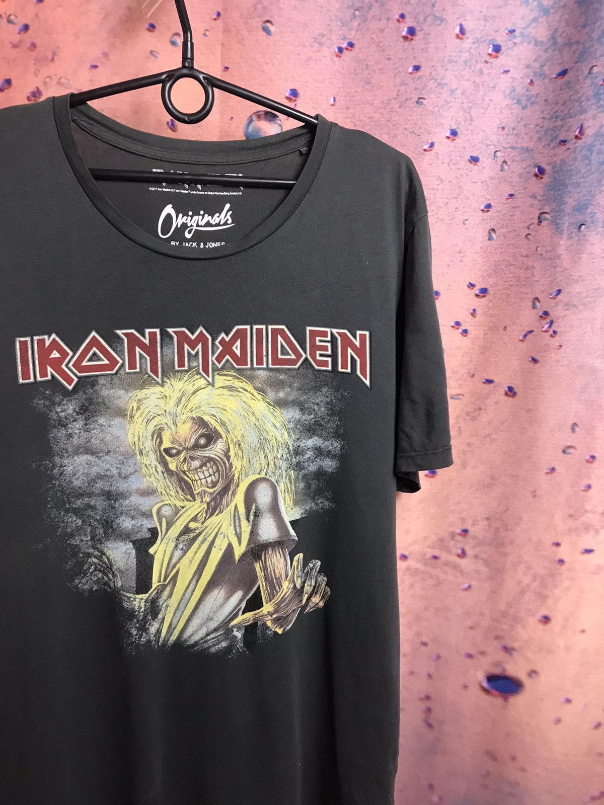 Band Tees Vintage Iron Maiden band rock tee Size US L / EU 52-54 / 3 - 1 Thumbnail