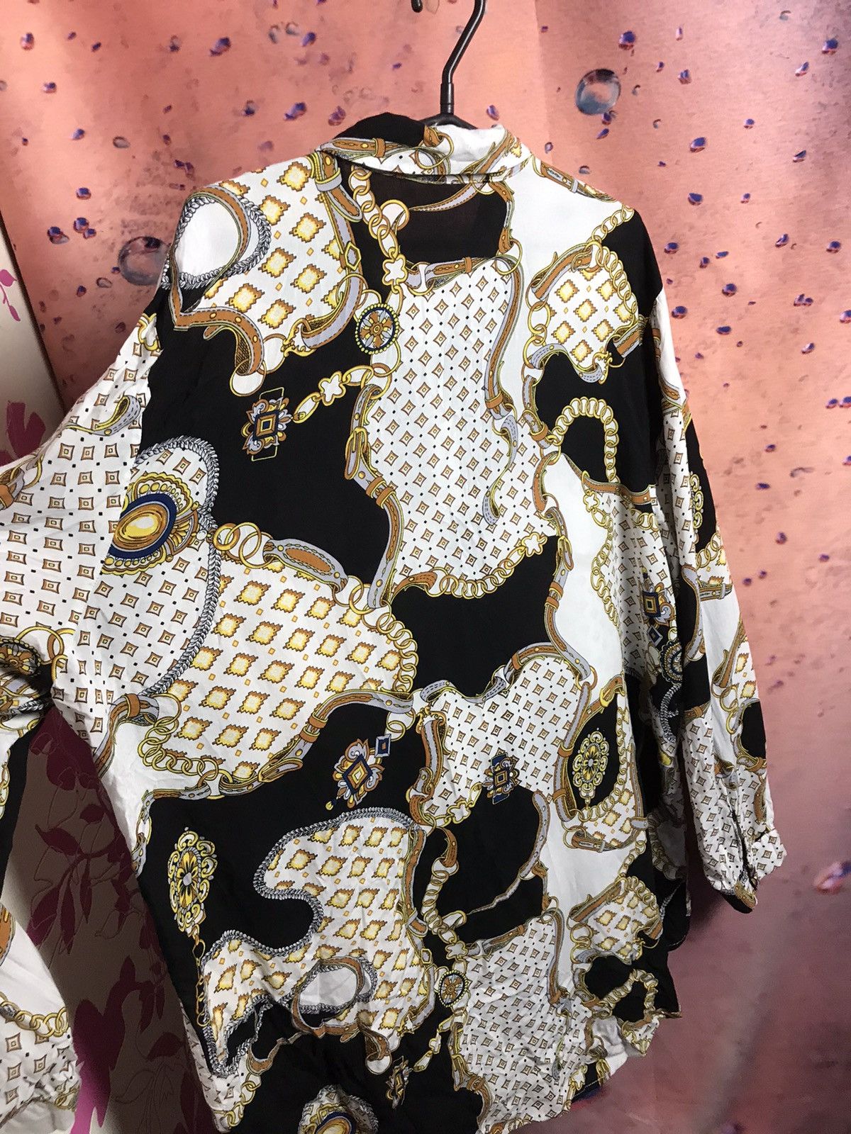 Vintage Vintage Crazy streetwear multicolour shirt Size US XL / EU 56 / 4 - 4 Thumbnail