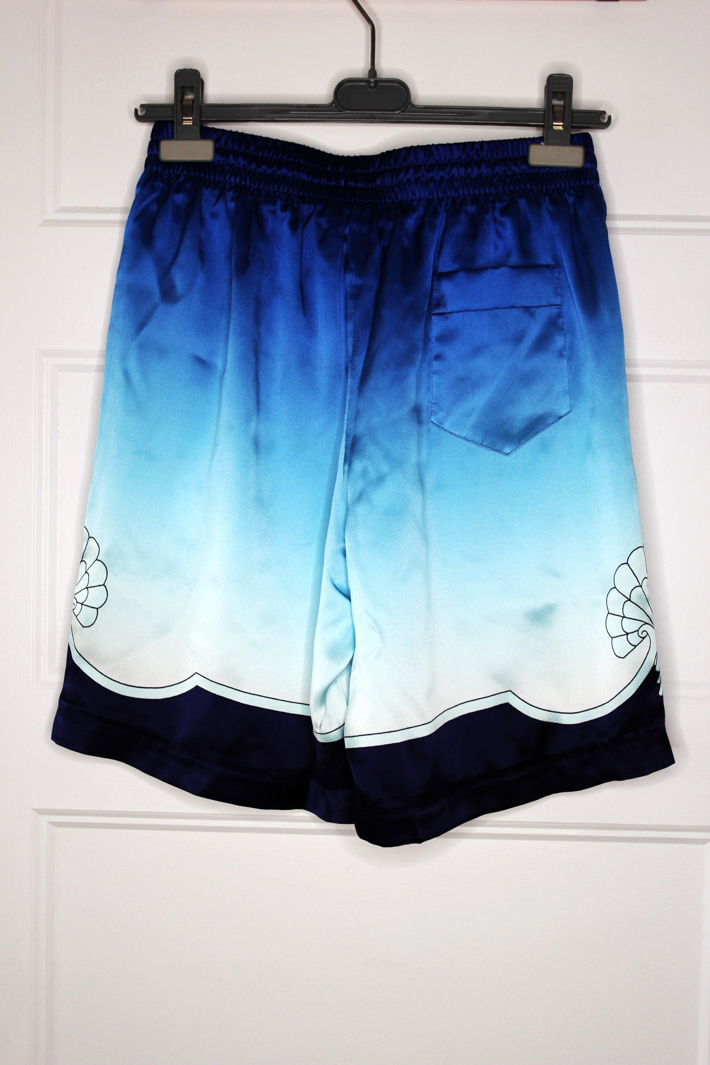 Casablanca BNWT AW22 CASABLANCA GRADIENT EFFECT SILK SHORTS S Size US 30 / EU 46 - 3 Thumbnail