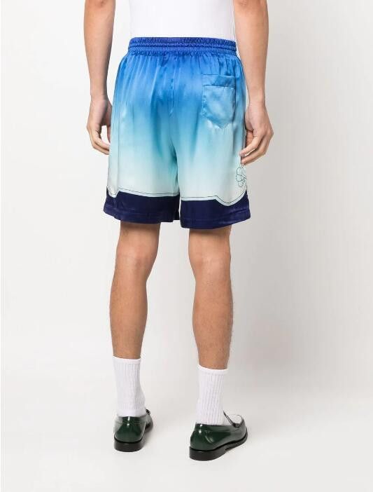 Casablanca BNWT AW22 CASABLANCA GRADIENT EFFECT SILK SHORTS S Size US 30 / EU 46 - 12 Thumbnail