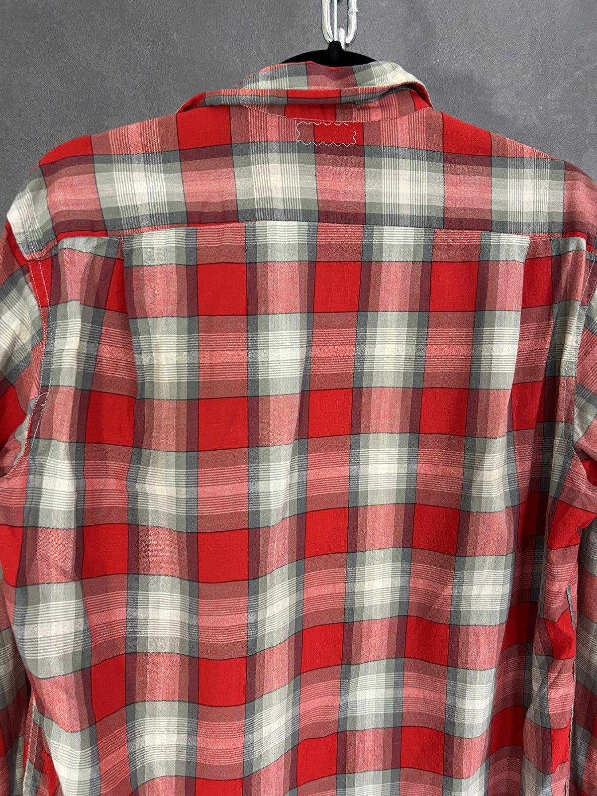 McGregor 40s 50s mcgregor shadow plaid cotton loop collar shirt Size US L / EU 52-54 / 3 - 2 Thumbnail