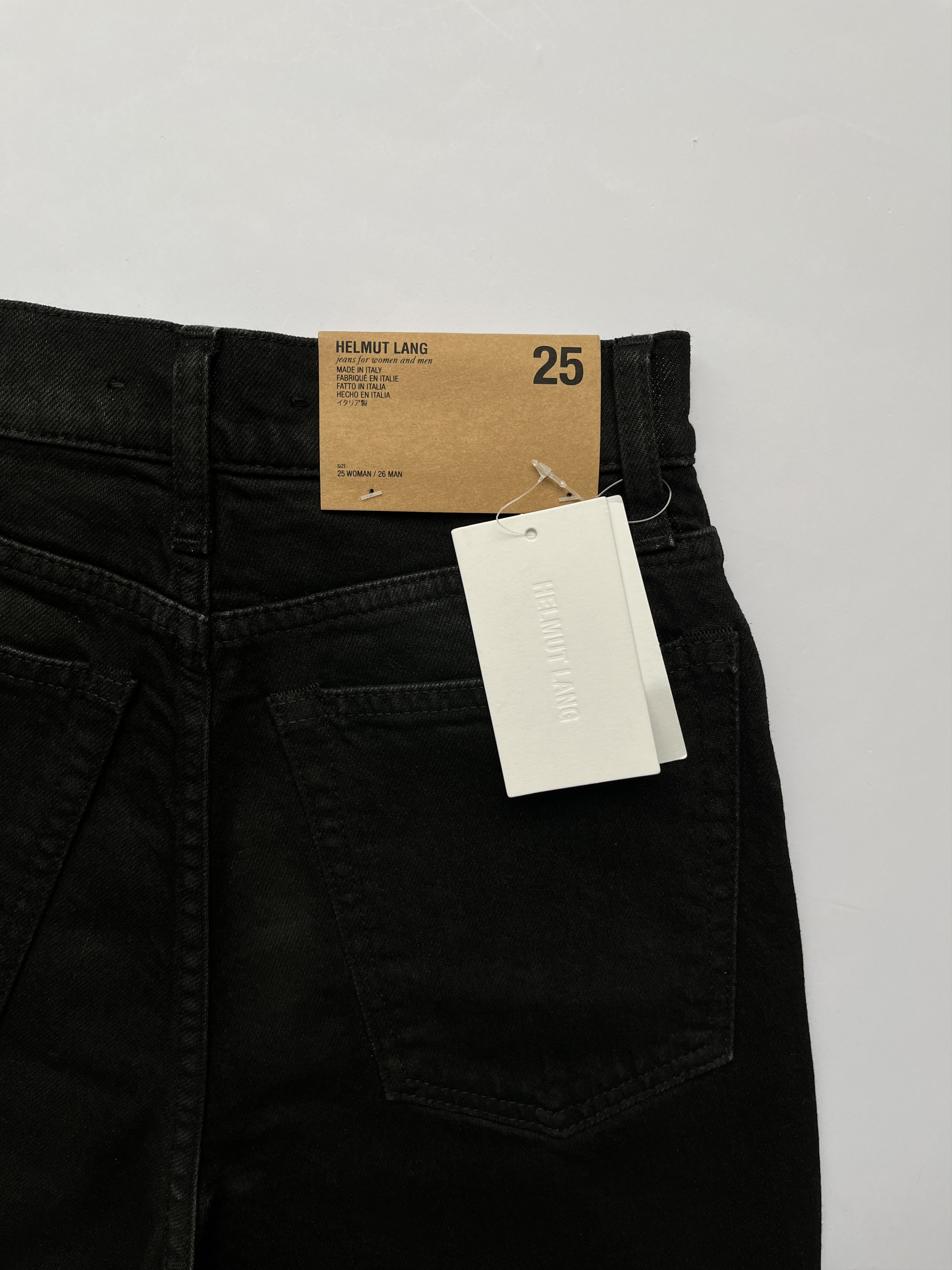 Helmut Lang ⚡️QUICK SALE⚡️Helmut Lang Matte Black Hi Bootcut Jeans Size 25" / US 0 / IT 36 - 3 Thumbnail