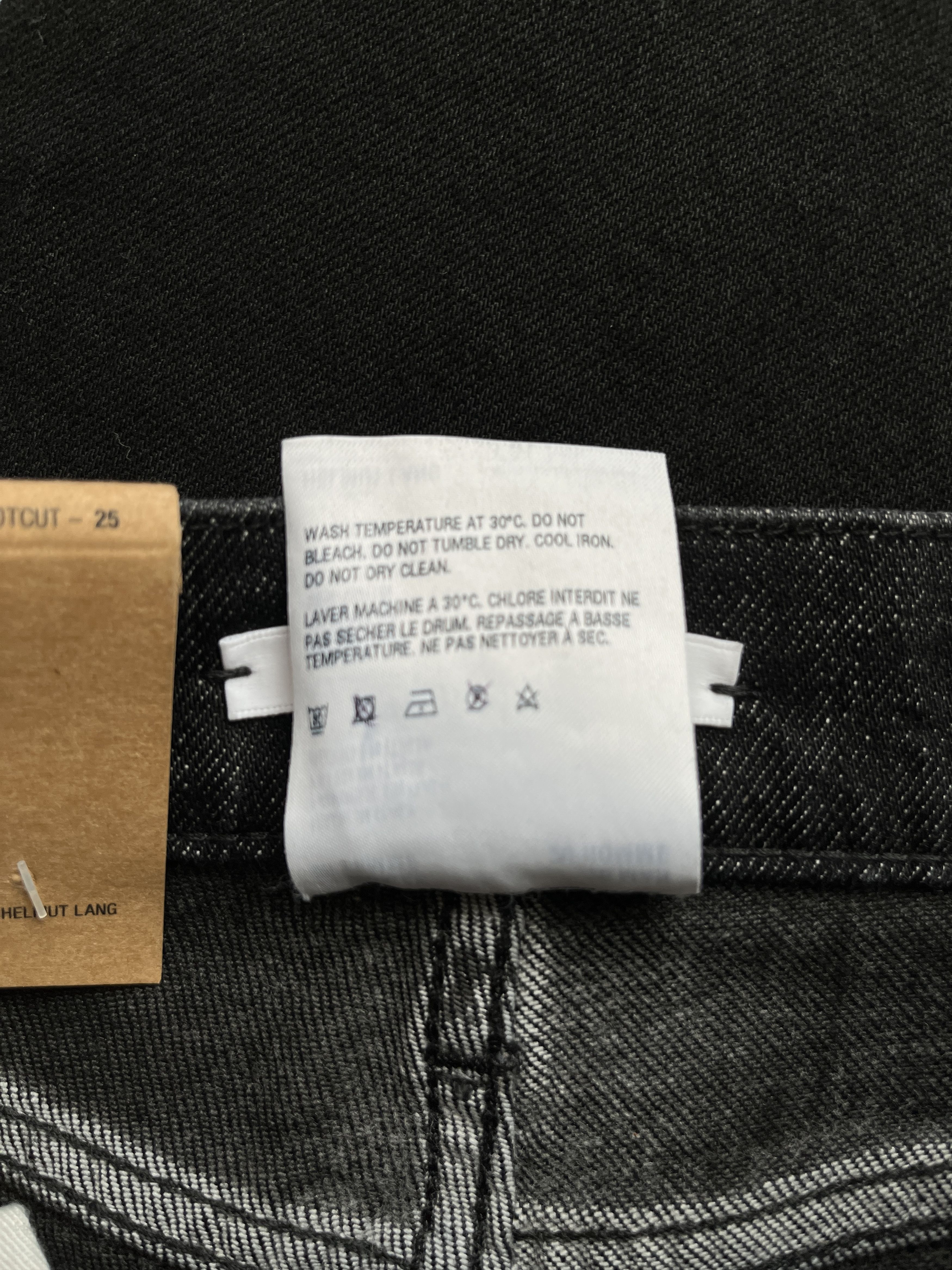 Helmut Lang ⚡️QUICK SALE⚡️Helmut Lang Matte Black Hi Bootcut Jeans Size 25" / US 0 / IT 36 - 6 Thumbnail