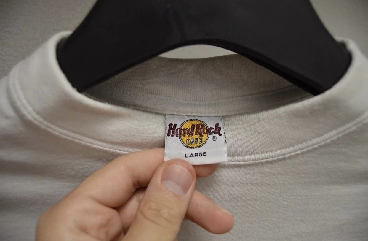 Hard Rock Cafe Hard Rock casino vintage L size t-shirt white big logo Size US L / EU 52-54 / 3 - 4 Thumbnail