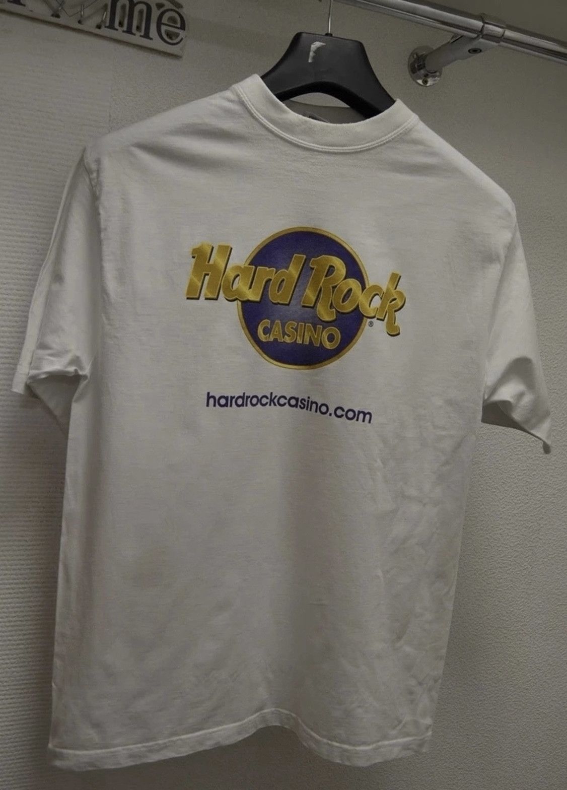 Hard Rock Cafe Hard Rock casino vintage L size t-shirt white big logo Size US L / EU 52-54 / 3 - 1 Thumbnail
