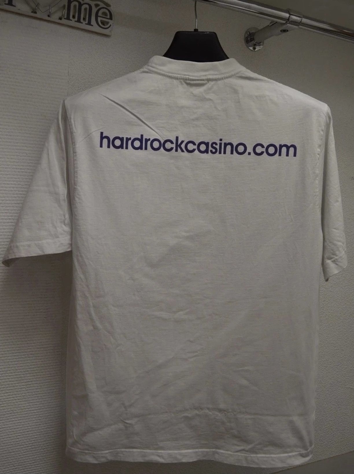 Hard Rock Cafe Hard Rock casino vintage L size t-shirt white big logo Size US L / EU 52-54 / 3 - 3 Thumbnail
