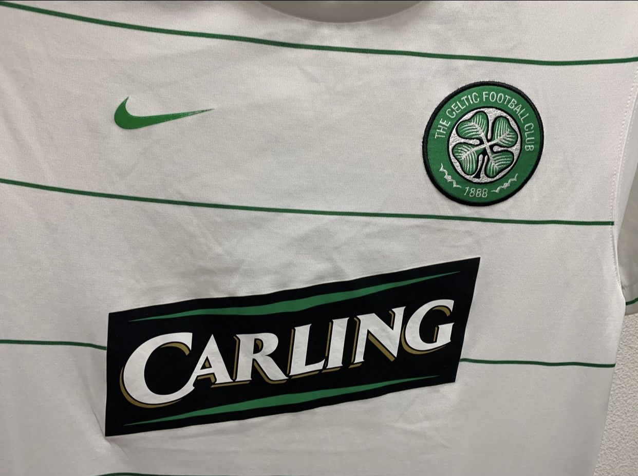 Nike Celtic Nike vintage soccer jersey white S carling Size US S / EU 44-46 / 1 - 4 Thumbnail