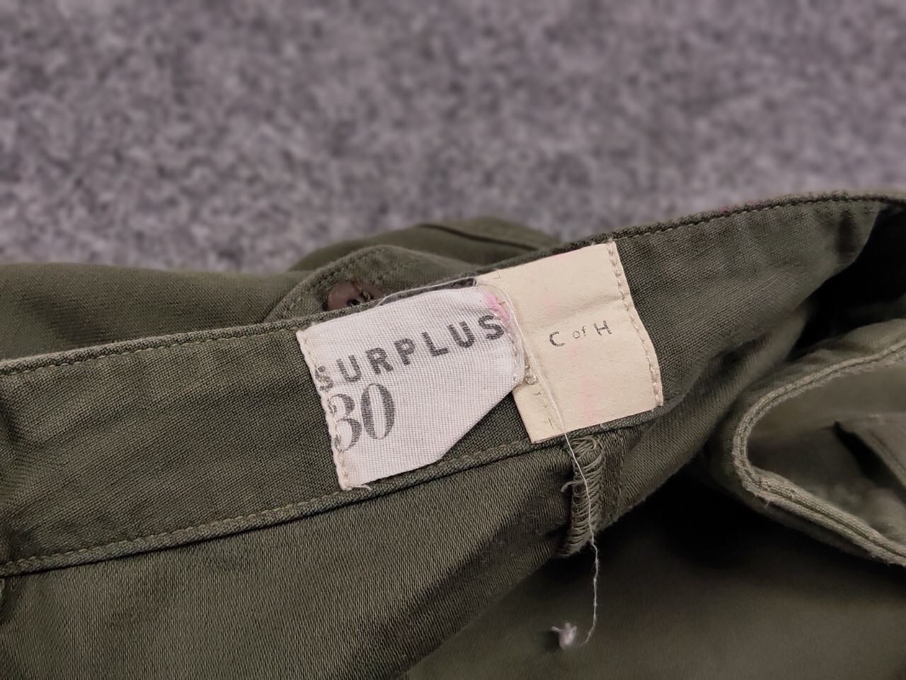 Citizens Of Humanity Vintage Citizens of Humanity by Jerom Surplus Sadie Utility Size US 30 / EU 46 - 19 Thumbnail