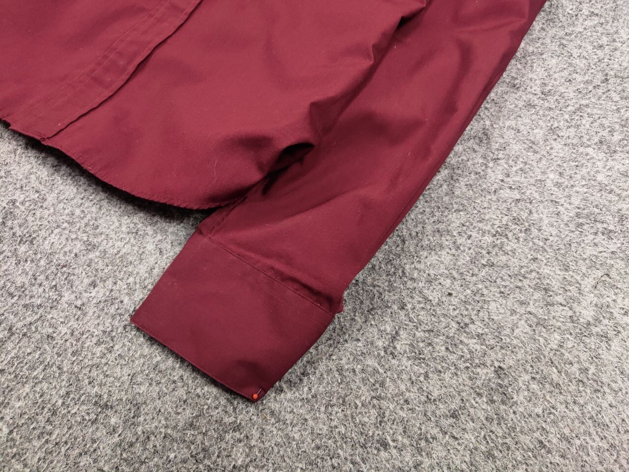 Yves Saint Laurent Vintage 90's Yves Saint Laurent Burgundy Logo Classic Button Size US XL / EU 56 / 4 - 5 Thumbnail