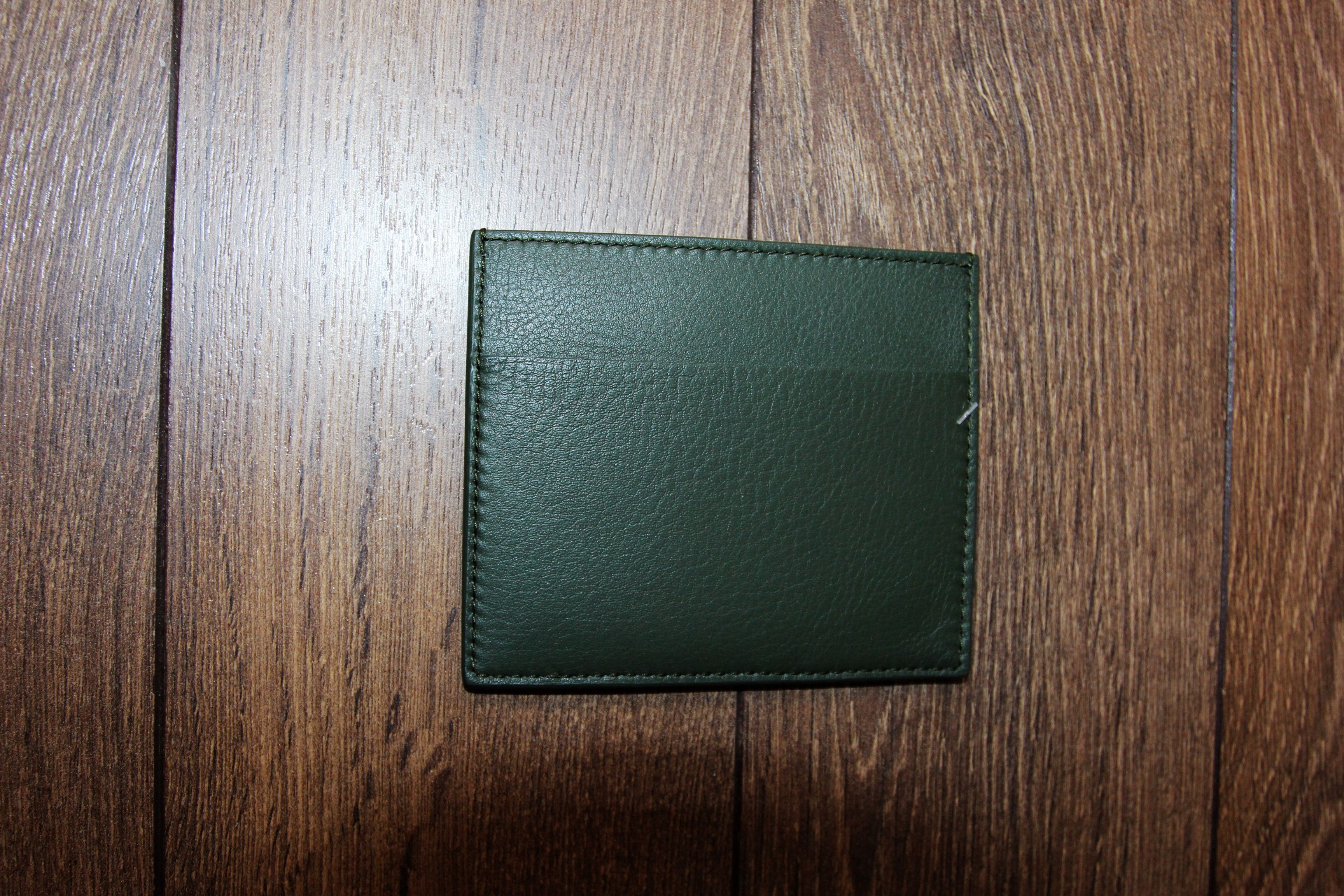 Rick Owens BNWT AW21 RICK OWENS "GETHSEMANE" SQUARE CC HOLDER GREEN Size ONE SIZE - 3 Thumbnail