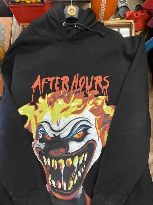 Vlone Vlone The Weeknd After Hours Clown Hoodie