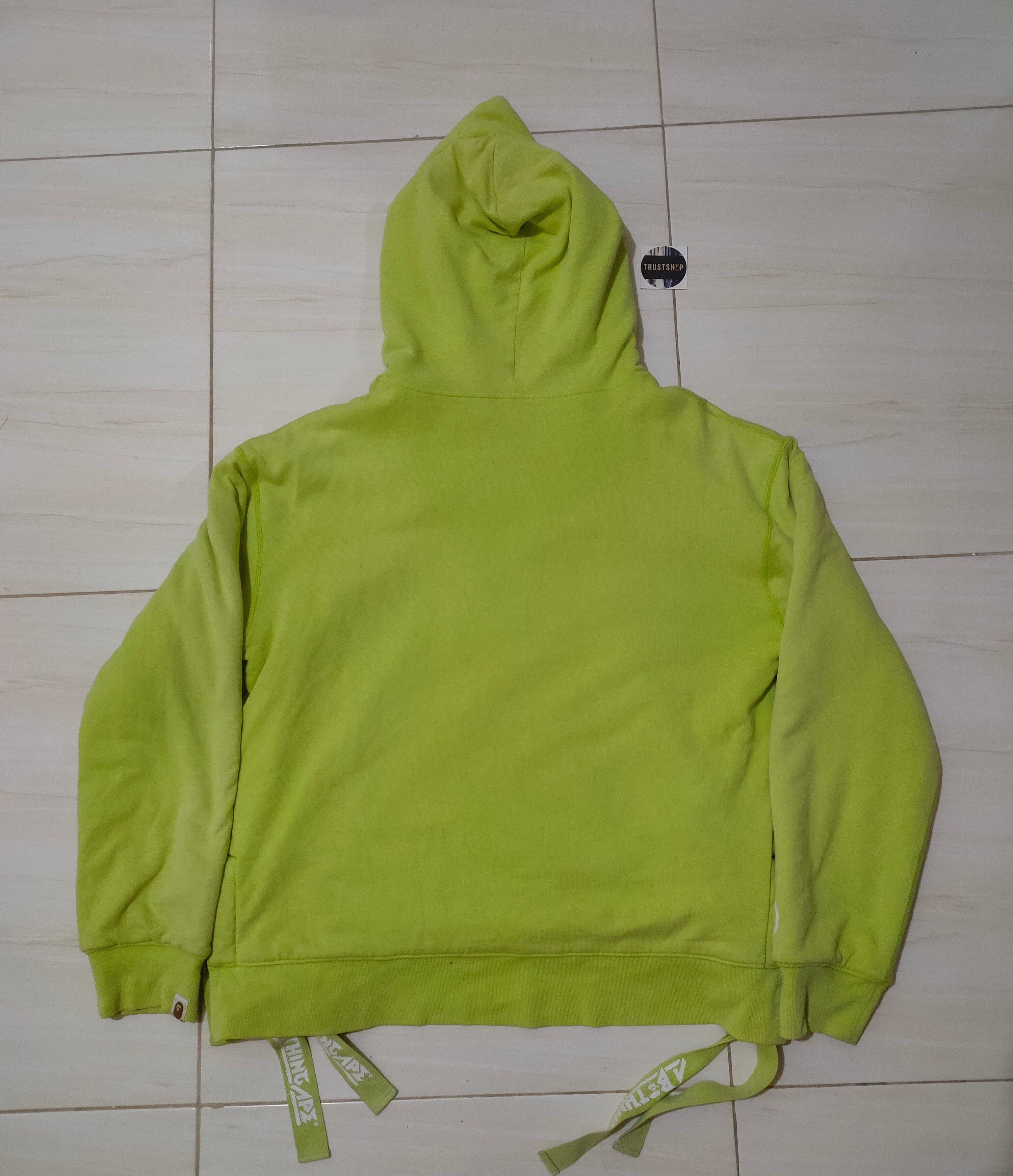 Bape Shark Sherpa Half Zip Pullover Hoodie Size US M / EU 48-50 / 2 - 2 Thumbnail