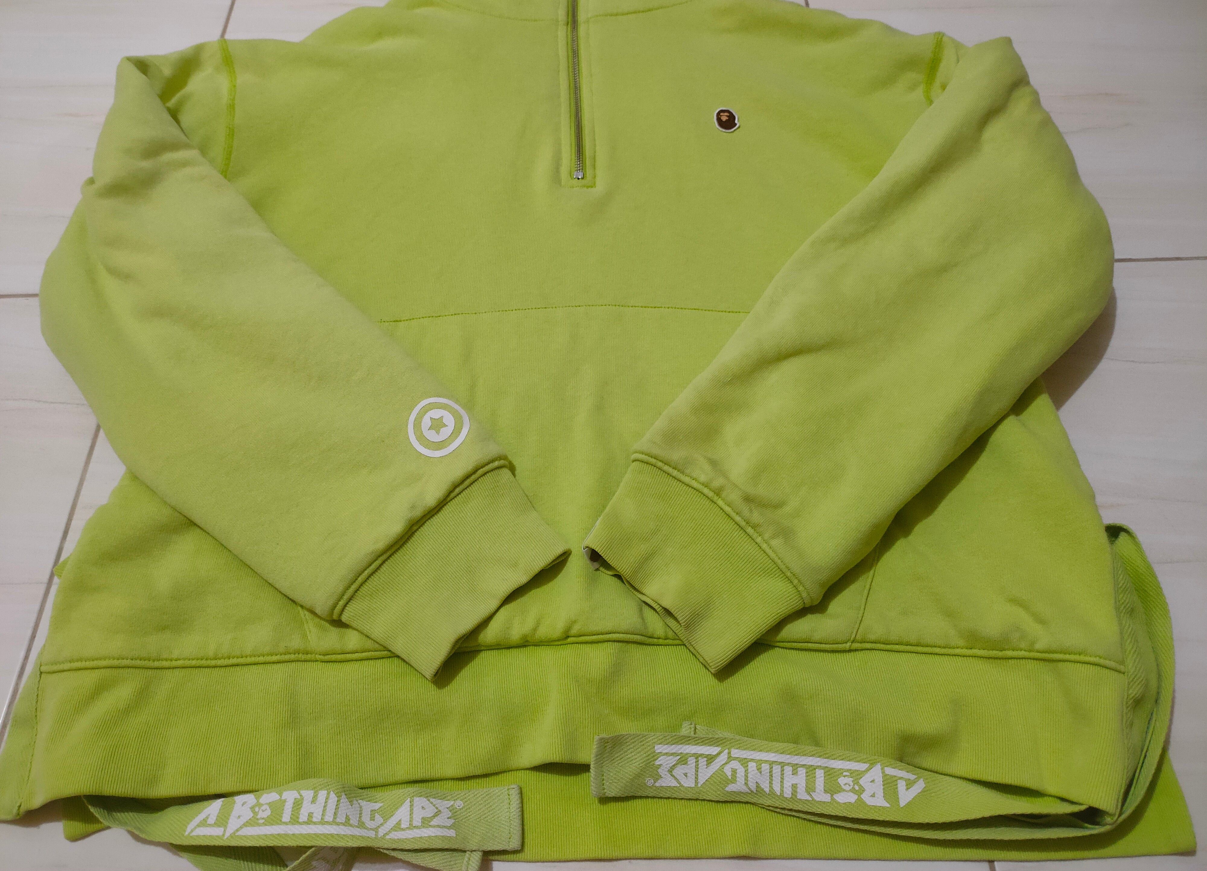 Bape Shark Sherpa Half Zip Pullover Hoodie Size US M / EU 48-50 / 2 - 4 Thumbnail
