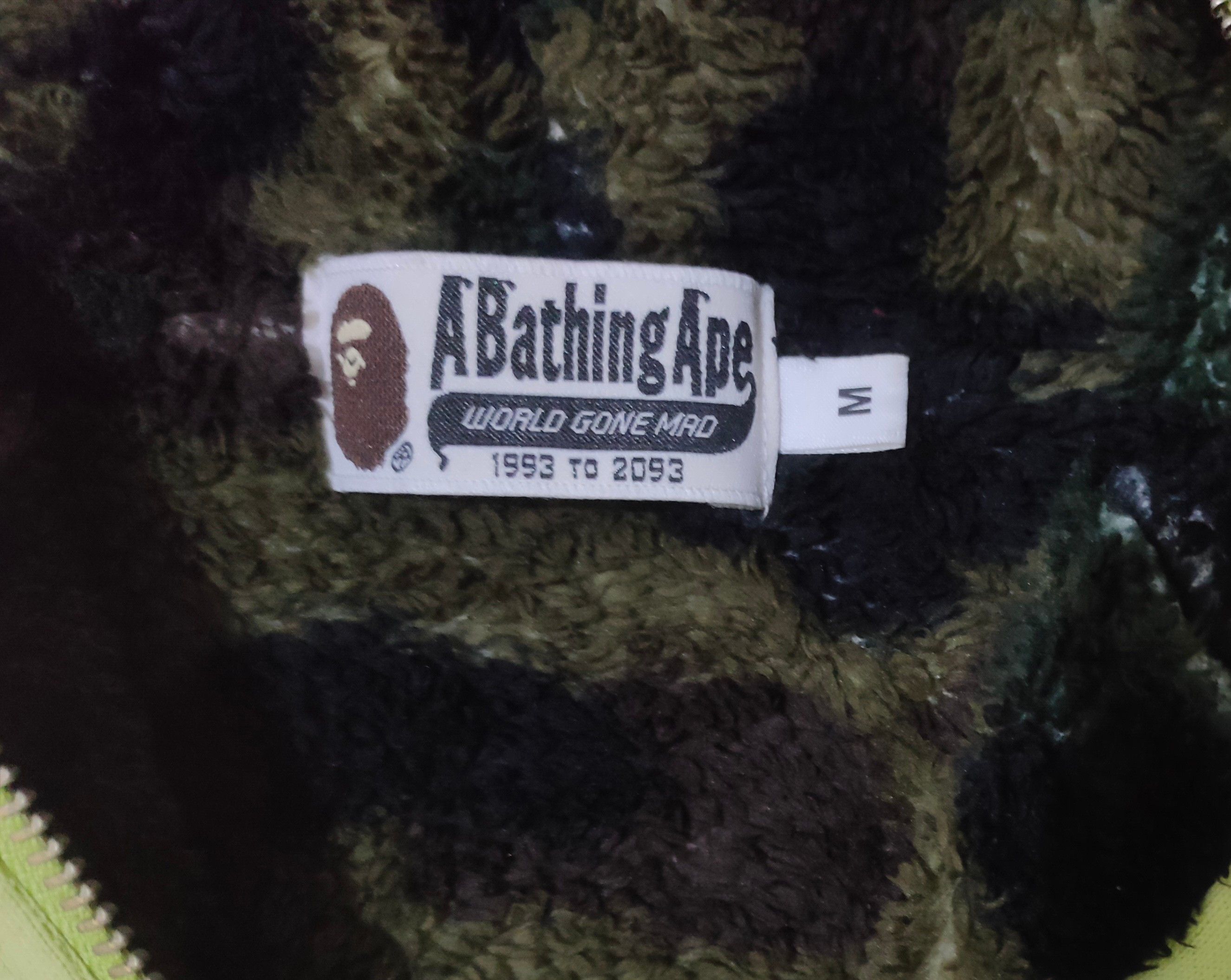 Bape Shark Sherpa Half Zip Pullover Hoodie Size US M / EU 48-50 / 2 - 7 Thumbnail