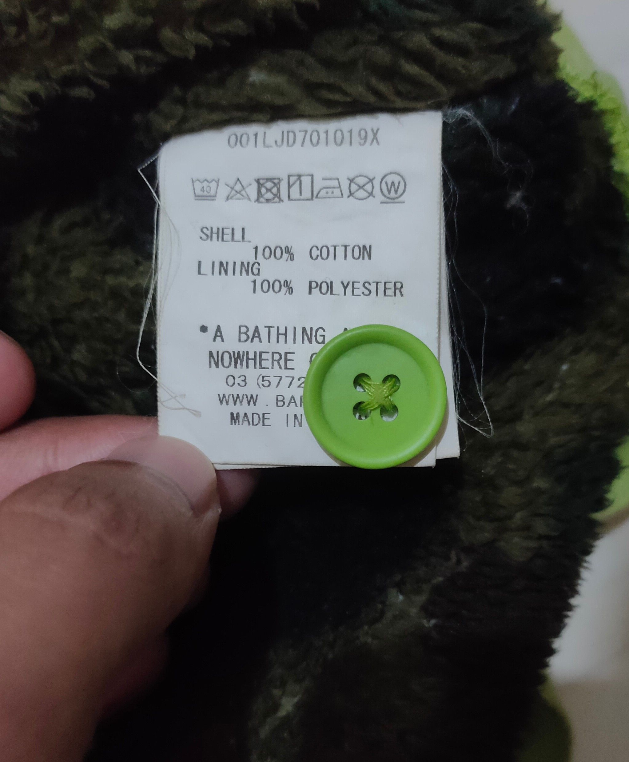 Bape Shark Sherpa Half Zip Pullover Hoodie Size US M / EU 48-50 / 2 - 9 Thumbnail