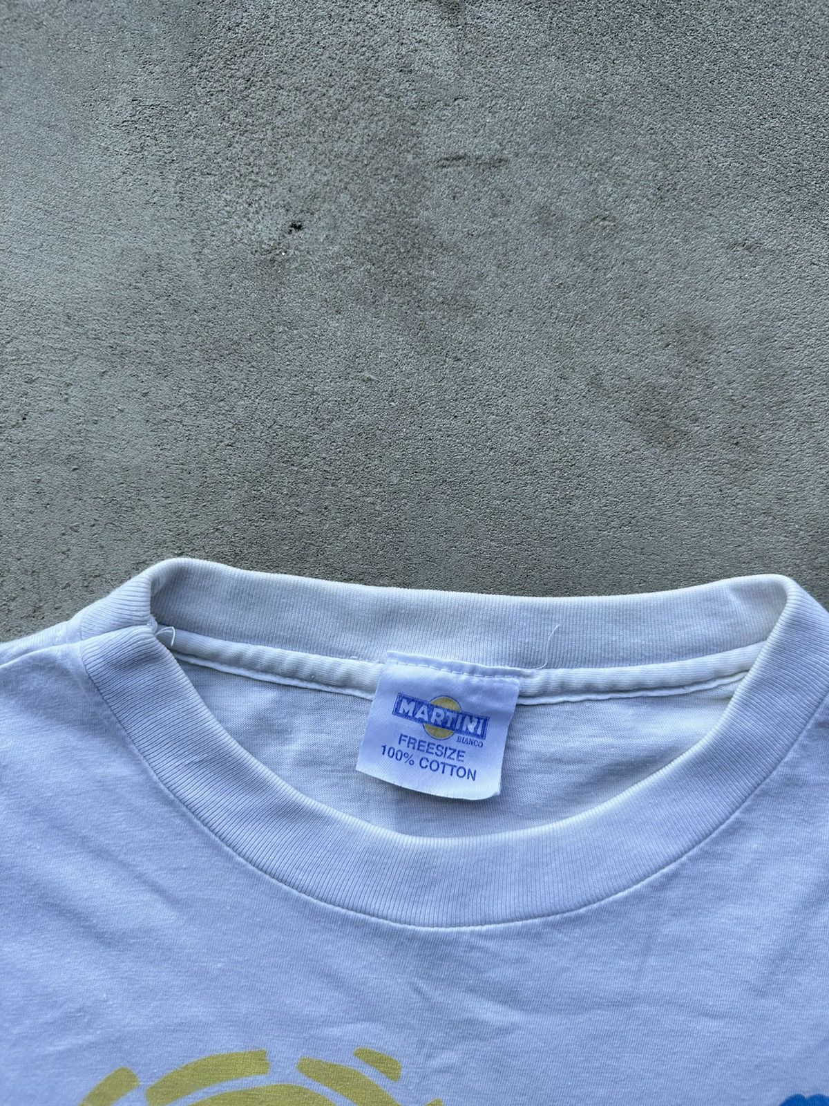 Budweiser × Vintage 1990 Martini Bianco Vintage Alcohol Shirt Size US L / EU 52-54 / 3 - 3 Thumbnail