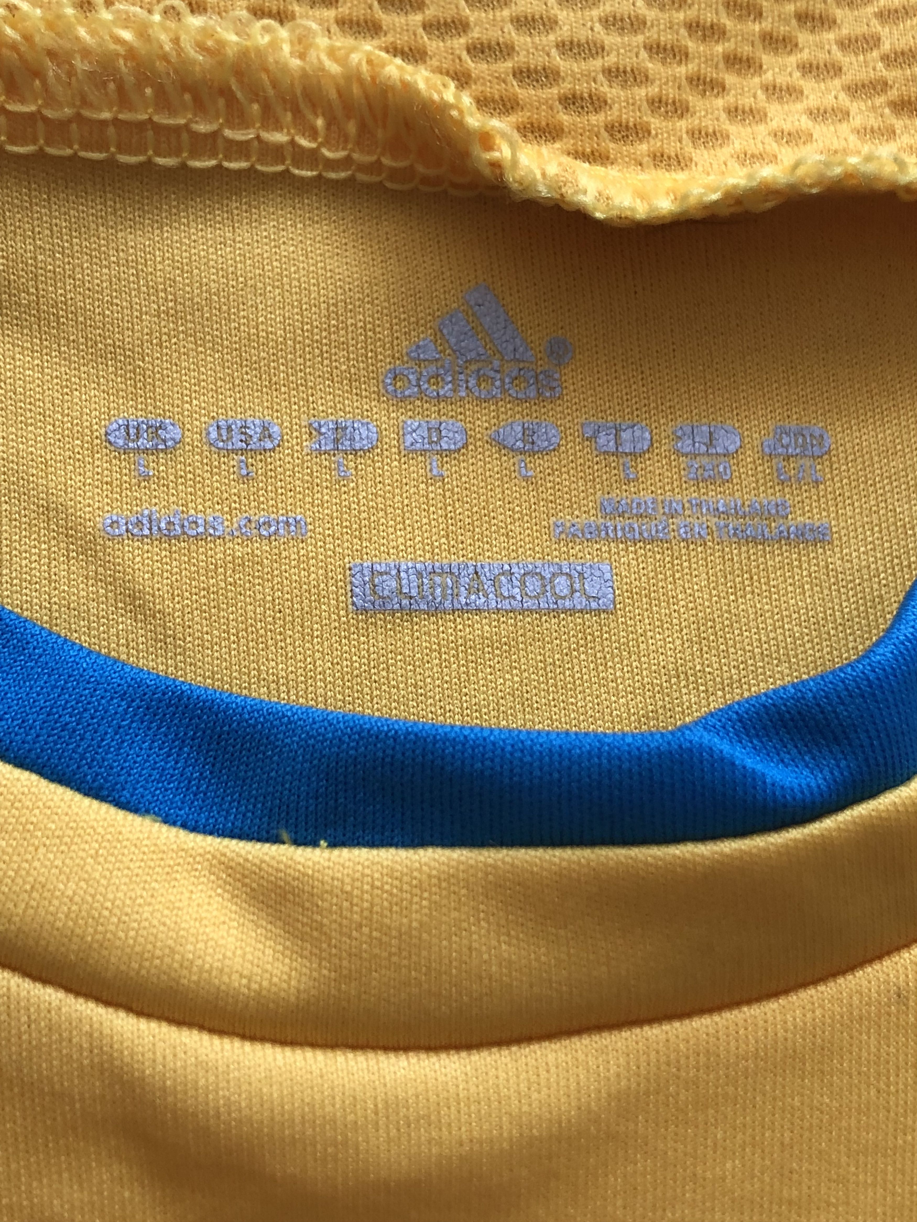 Adidas Ukraine football shirt Soccer Tee Y2K Sport Hype Adidas Size US L / EU 52-54 / 3 - 3 Thumbnail
